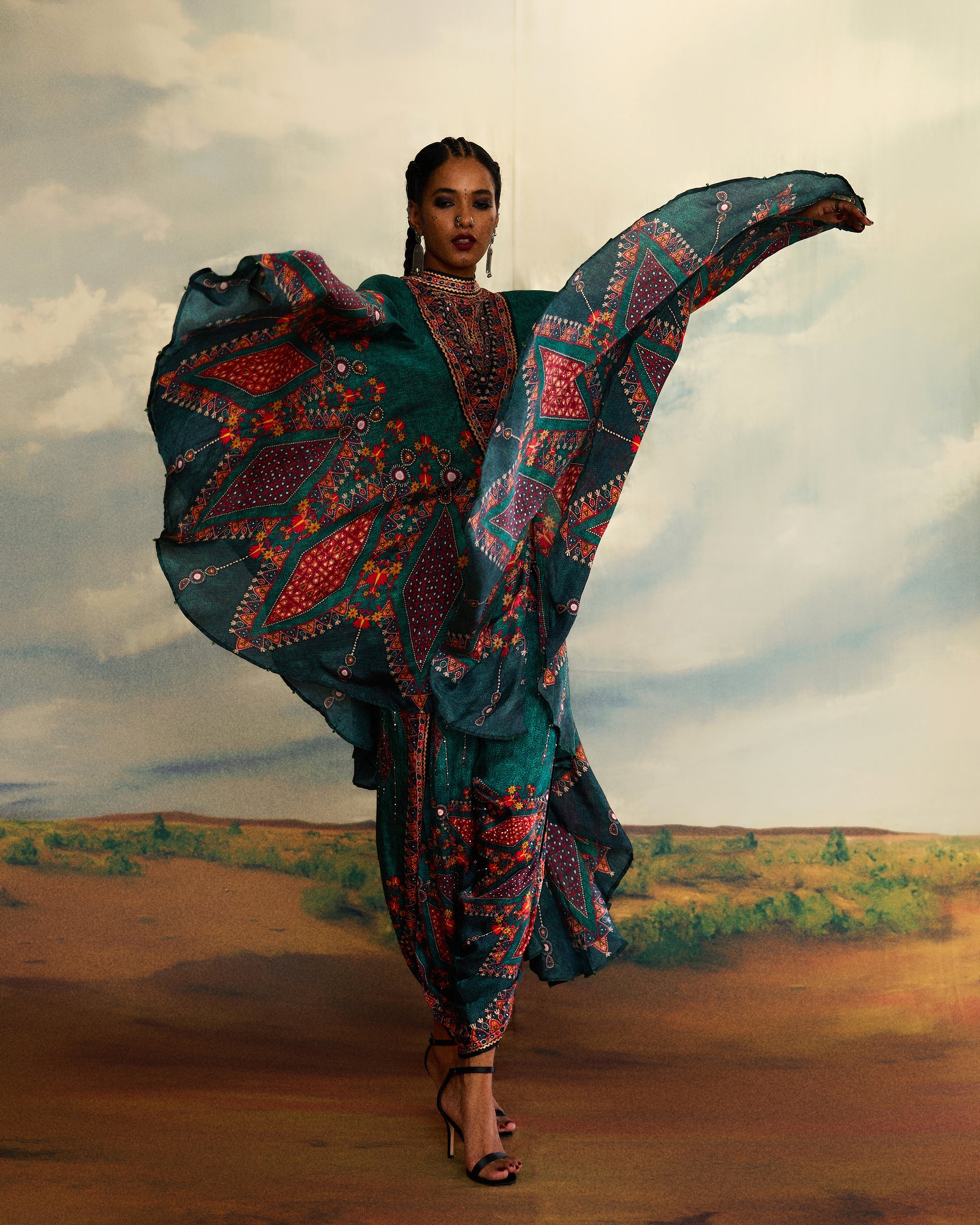 Kutch : Farah - Teal