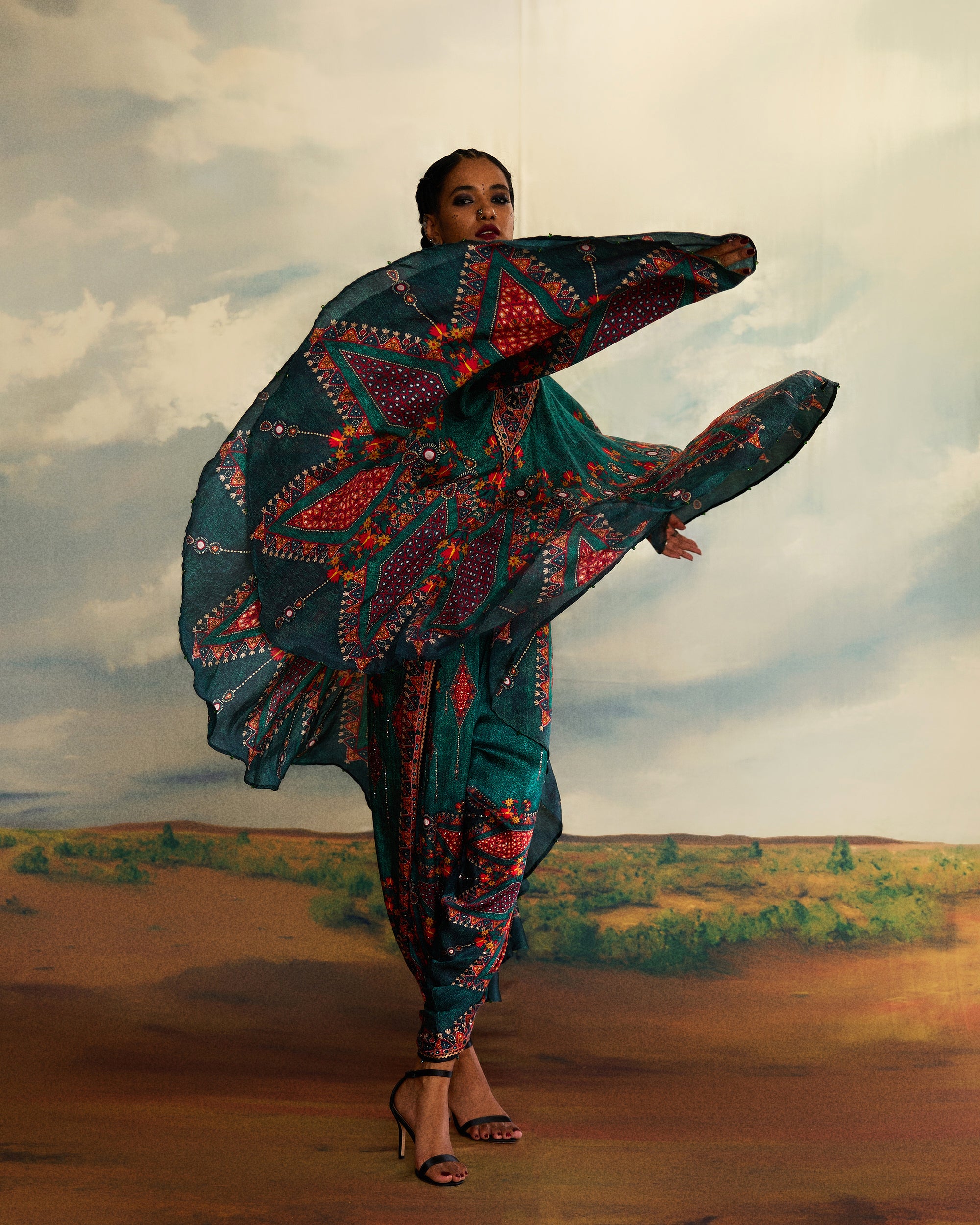 Kutch : Farah - Teal