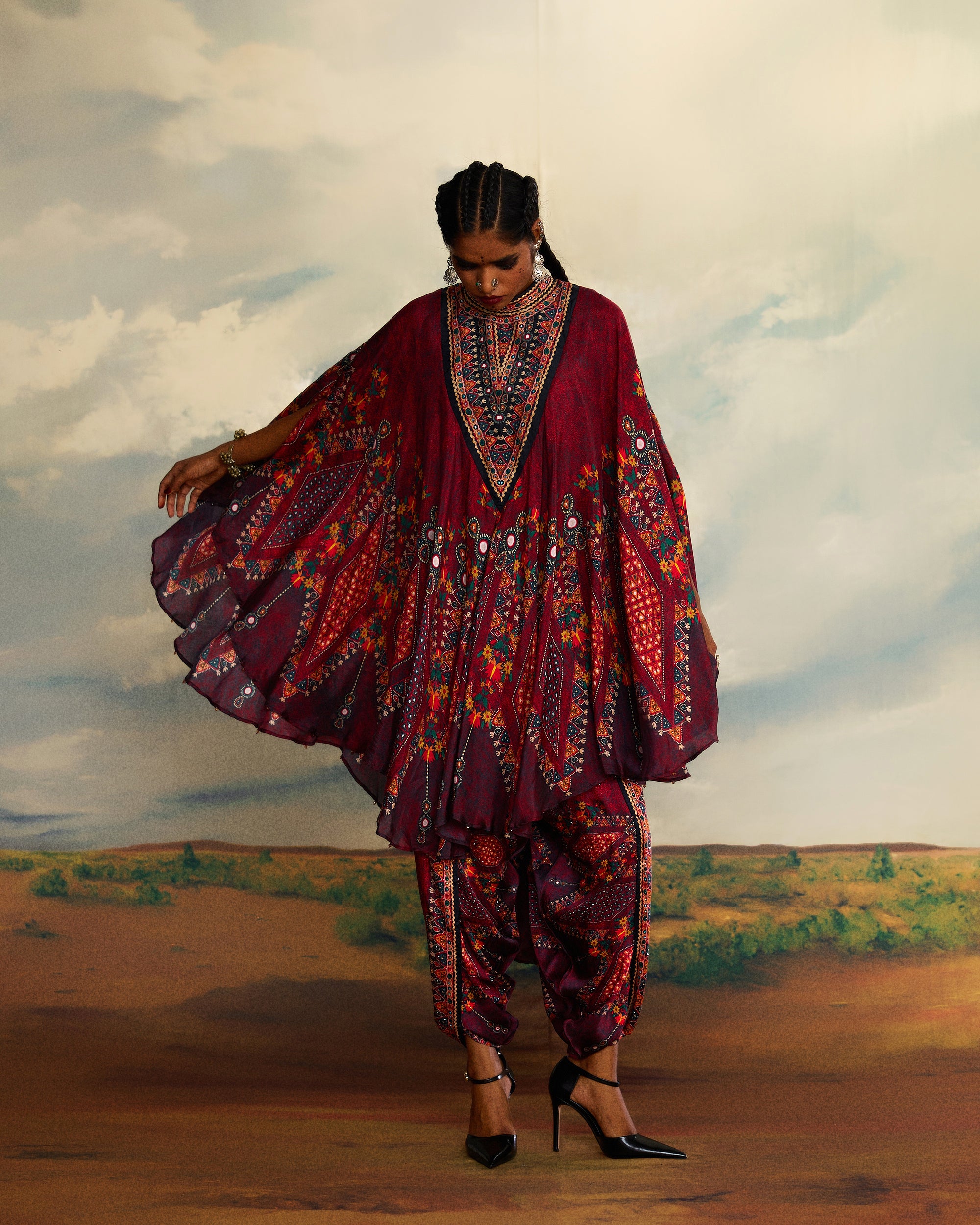 Kutch : Farah - Red