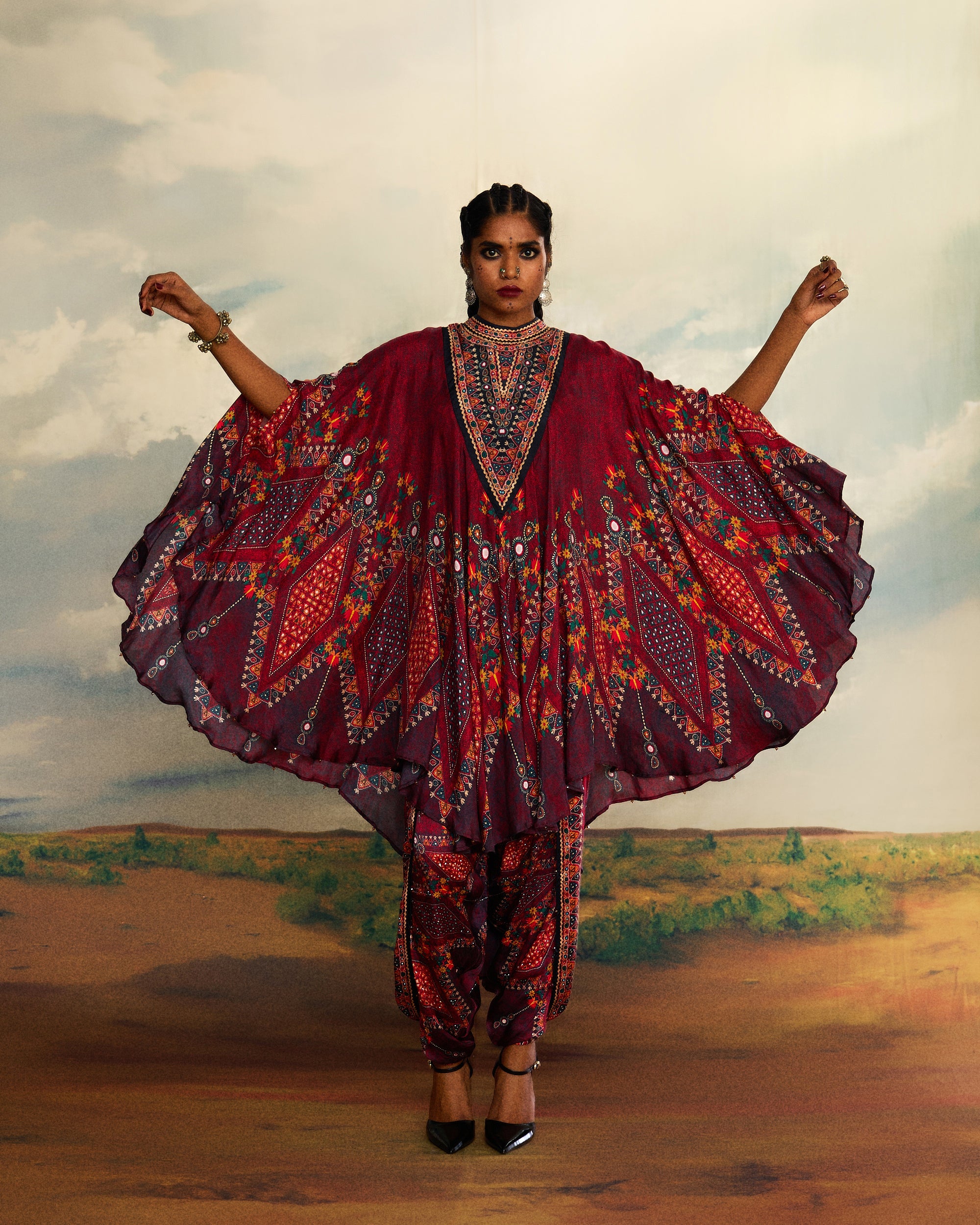 Kutch : Farah - Red