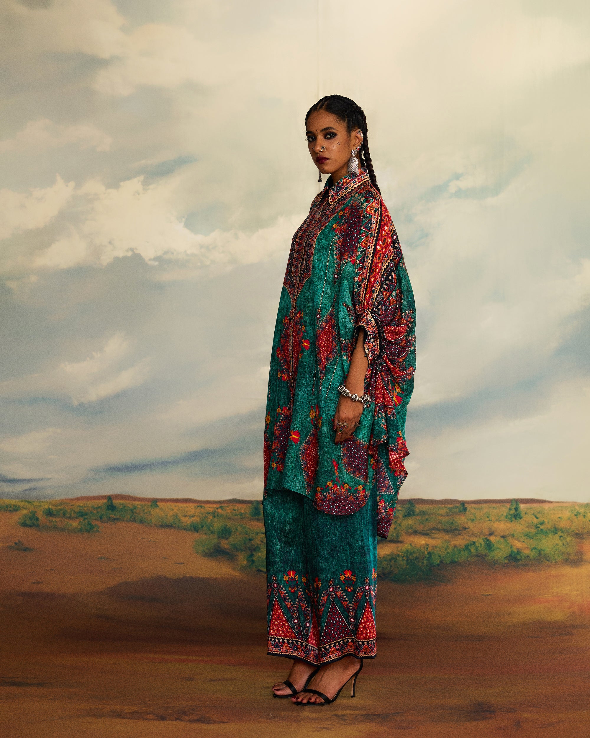 Kutch : Kamara - Teal