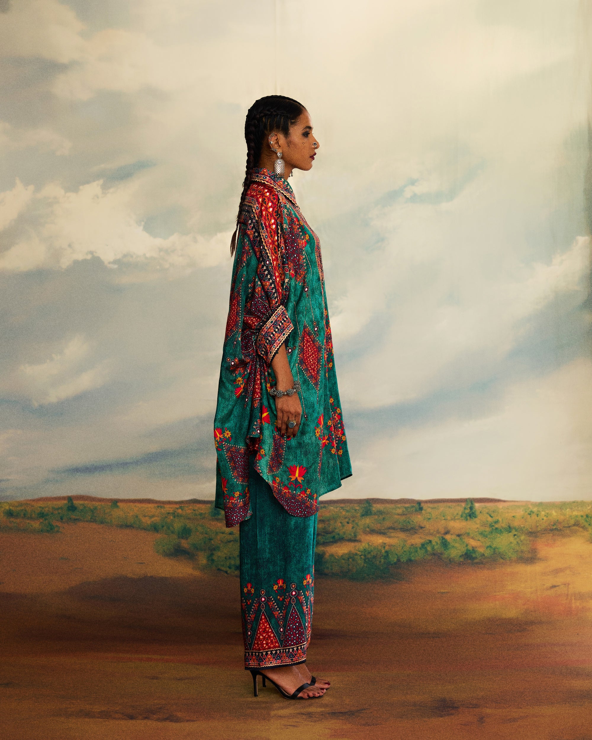 Kutch : Kamara - Teal