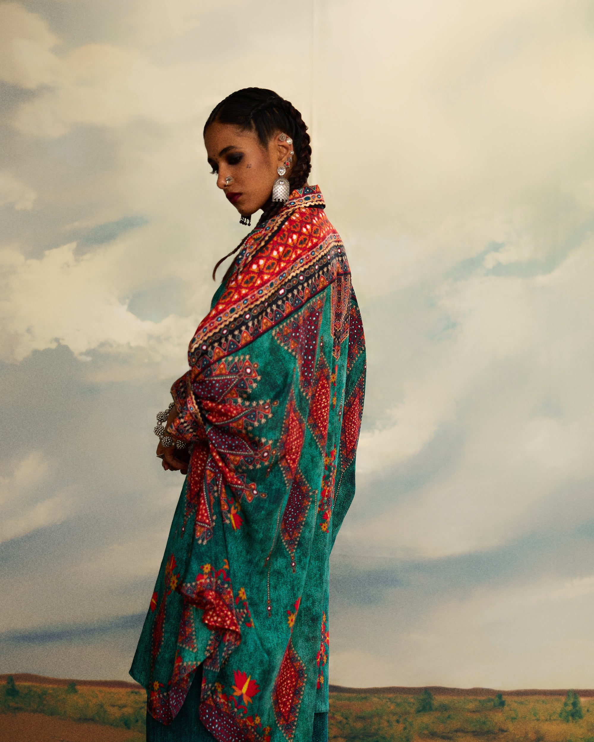 Kutch : Kamara - Teal