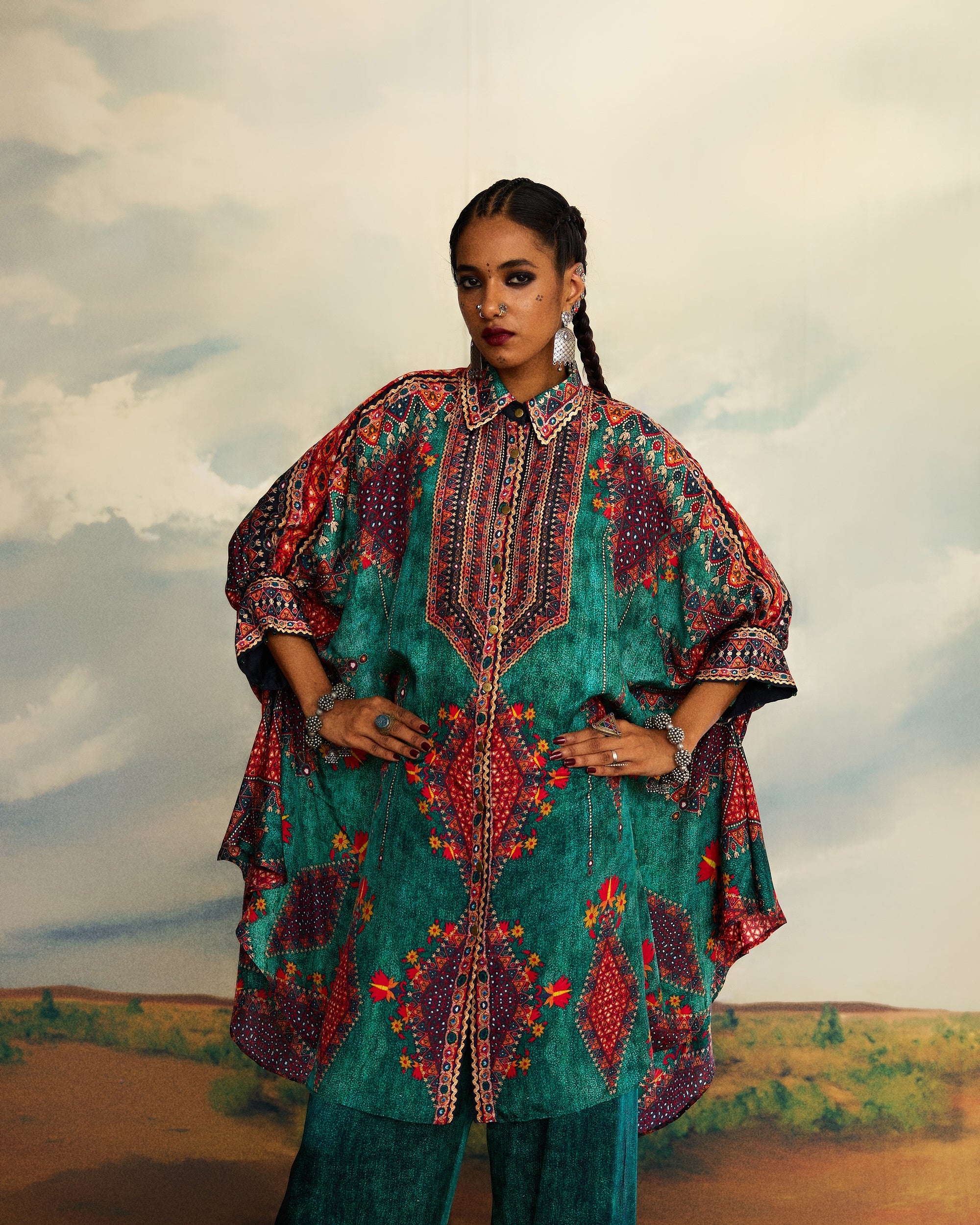 Kutch : Kamara - Teal