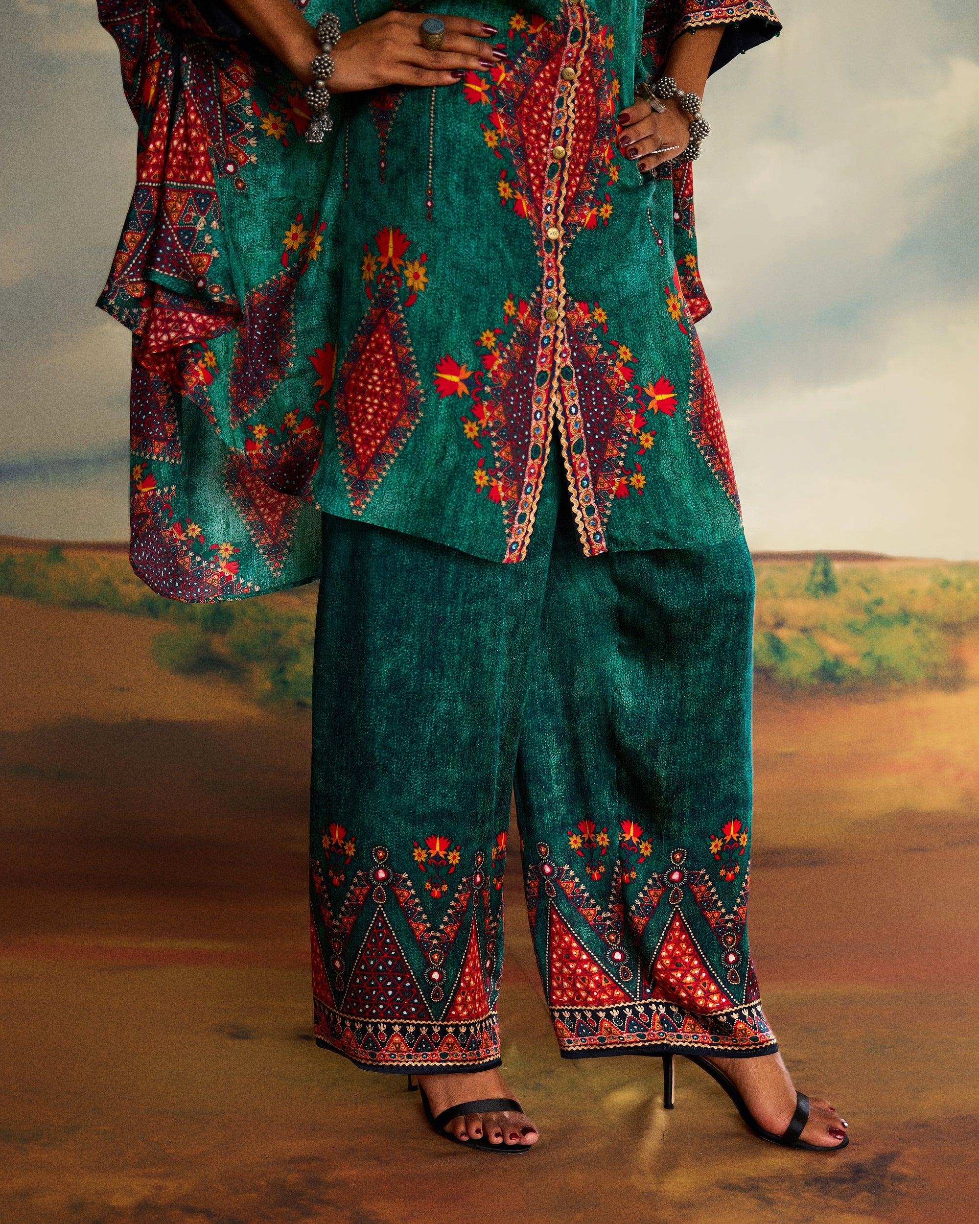 Kutch : Kamara - Teal