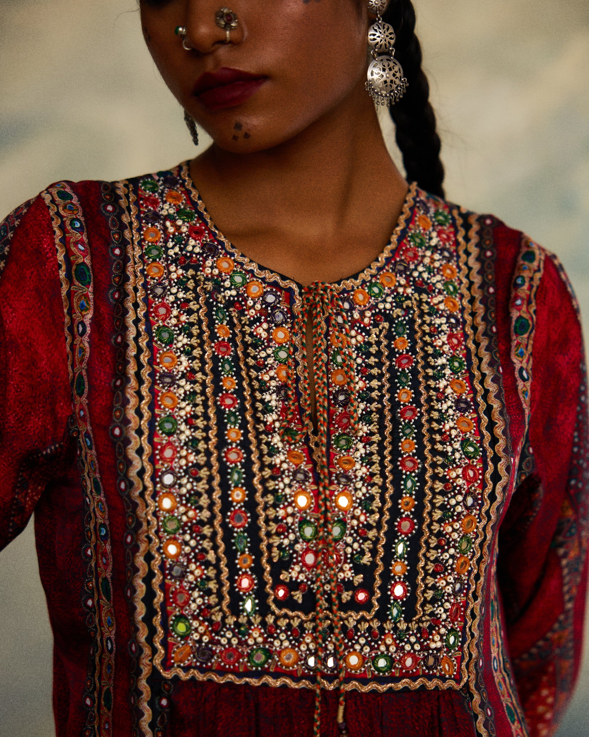 Kutch : Anisha - Red