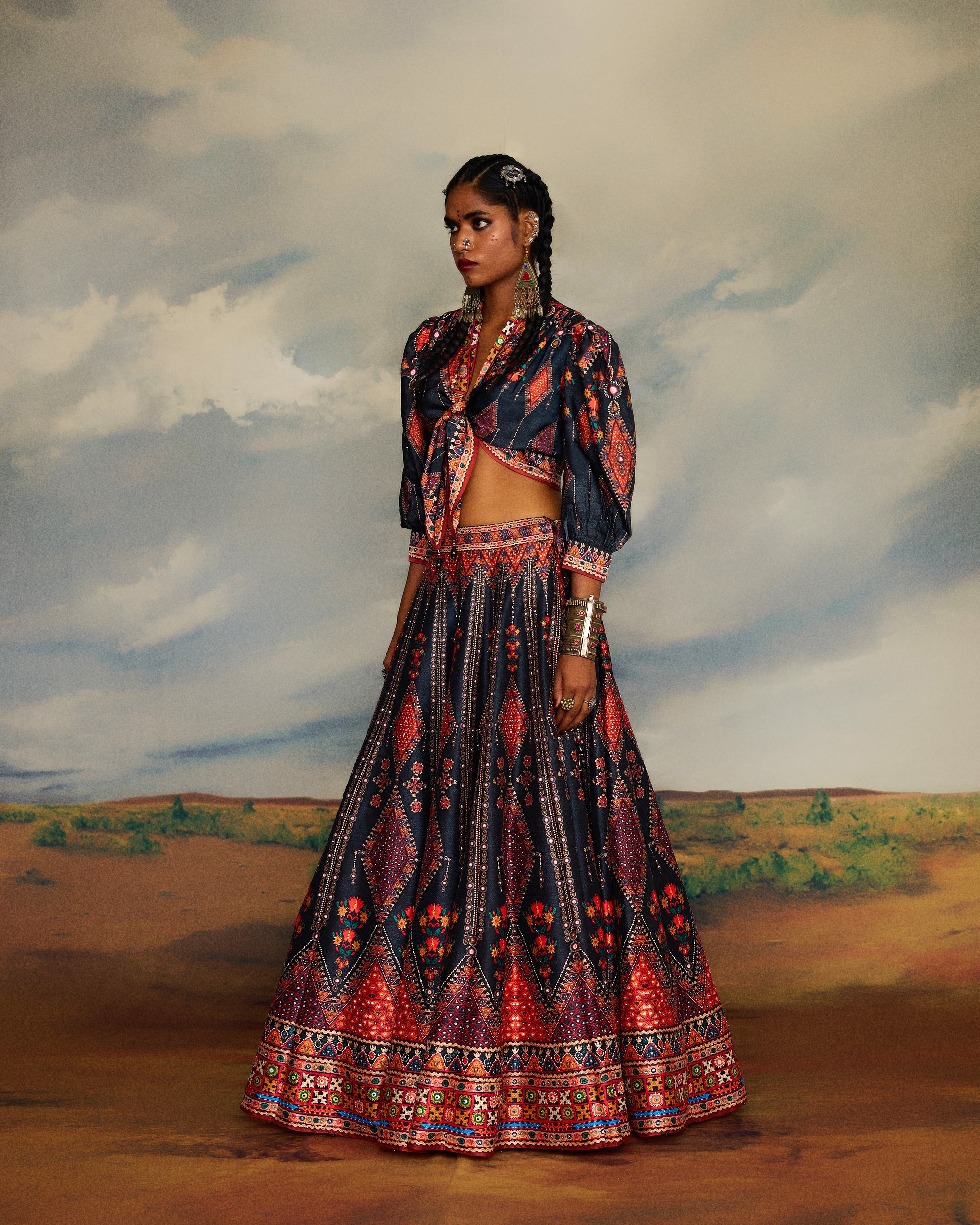 Kutch : Rubali Leela - Charcoal