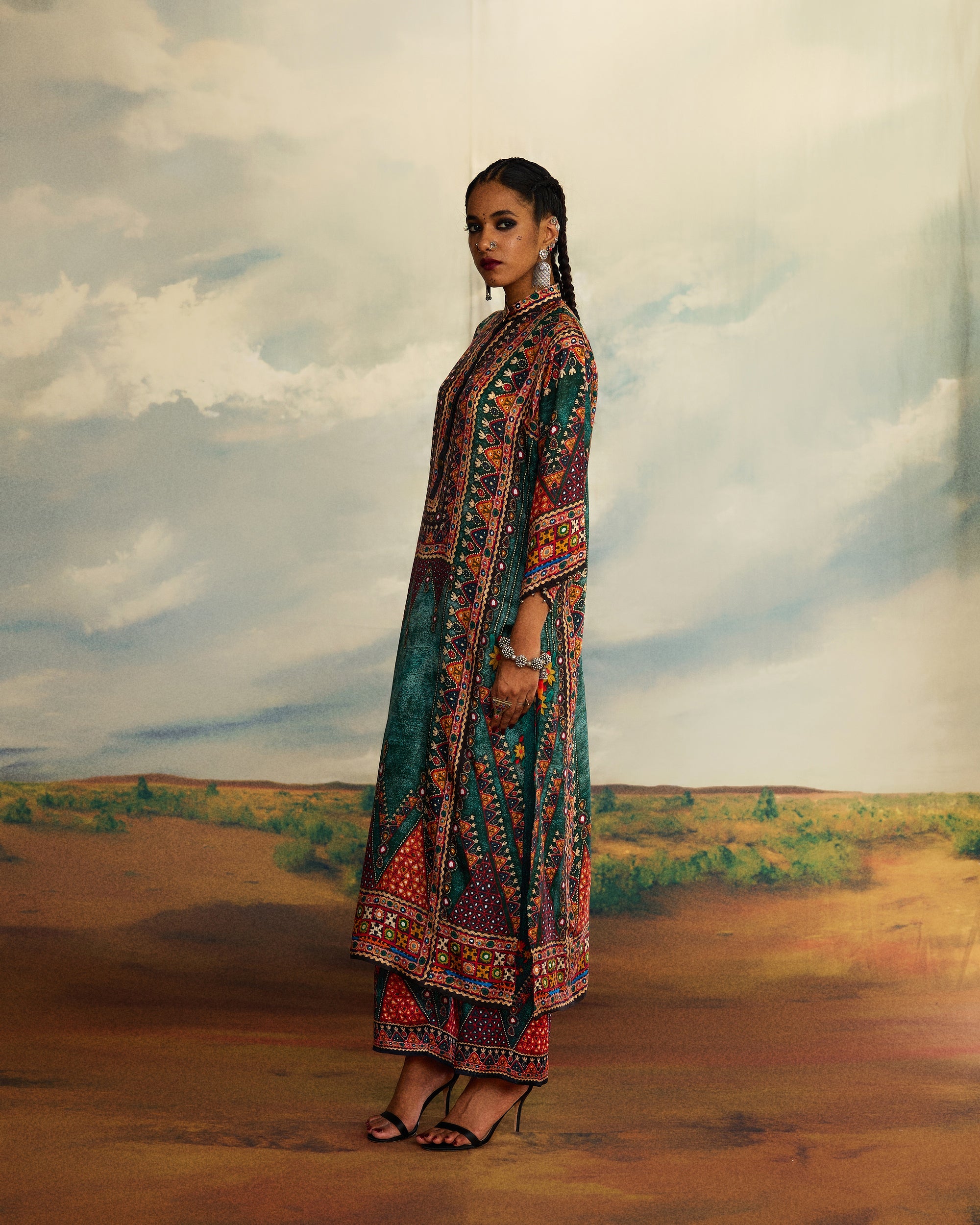 Kutch : Ghazala - Teal