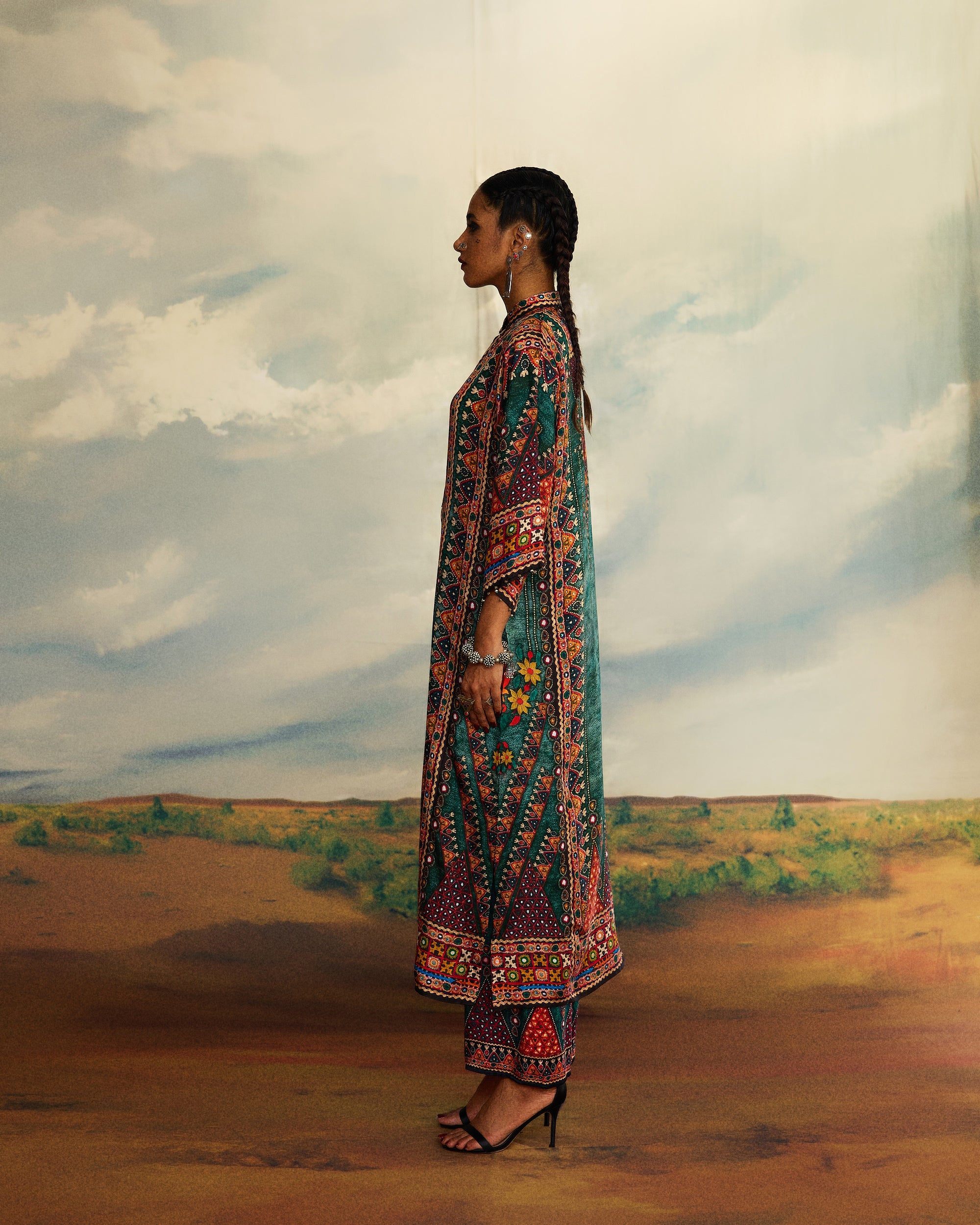 Kutch : Ghazala - Teal
