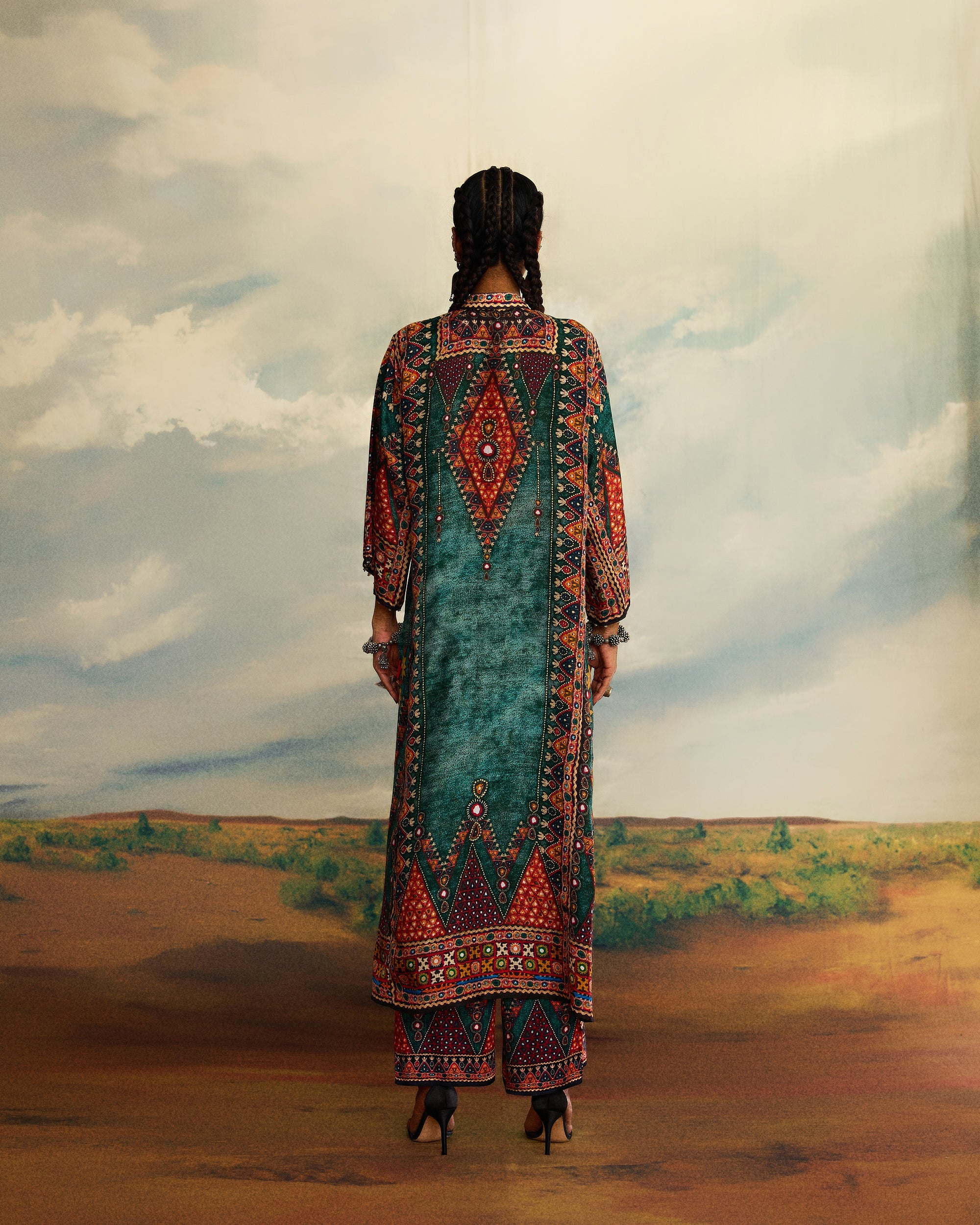 Kutch : Ghazala - Teal