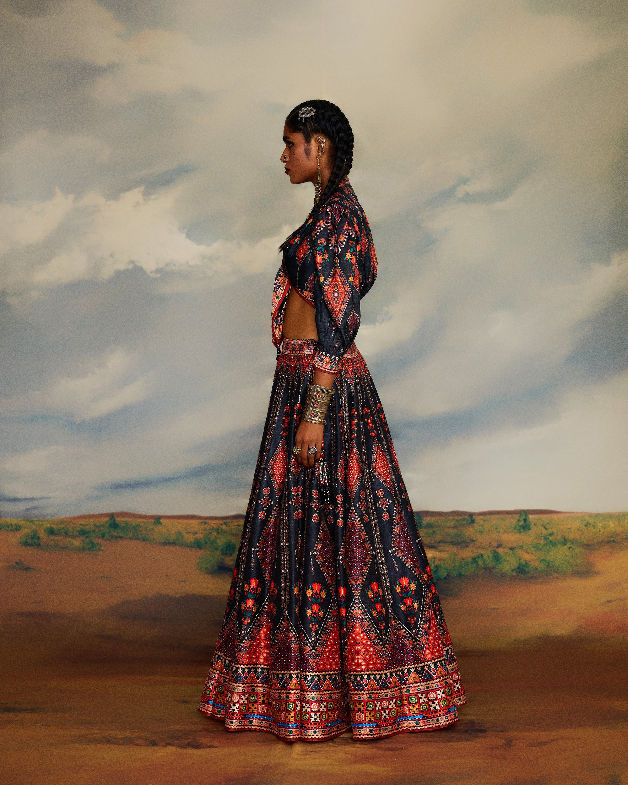 Kutch : Rubali Leela - Charcoal