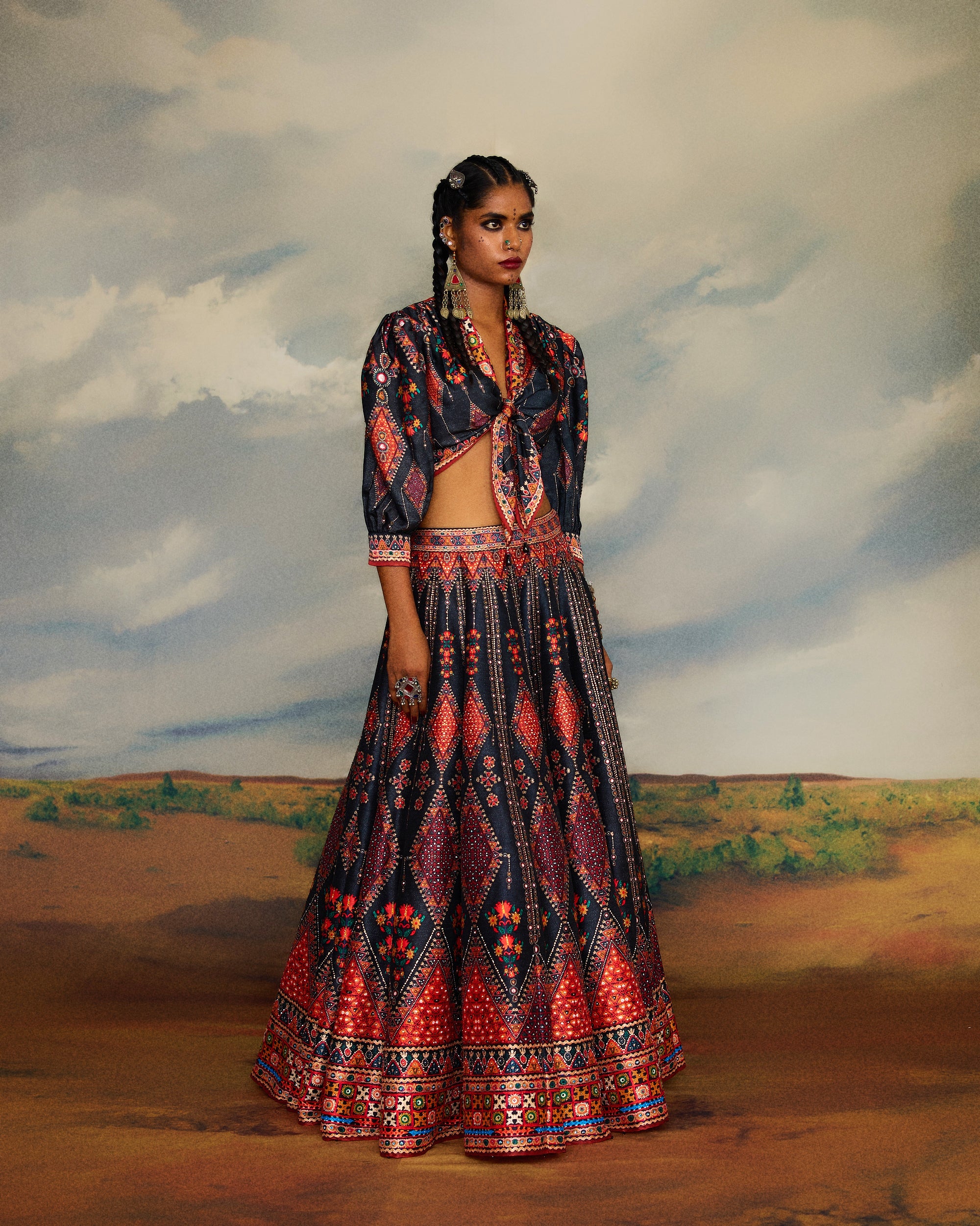 Kutch : Rubali Leela - Charcoal