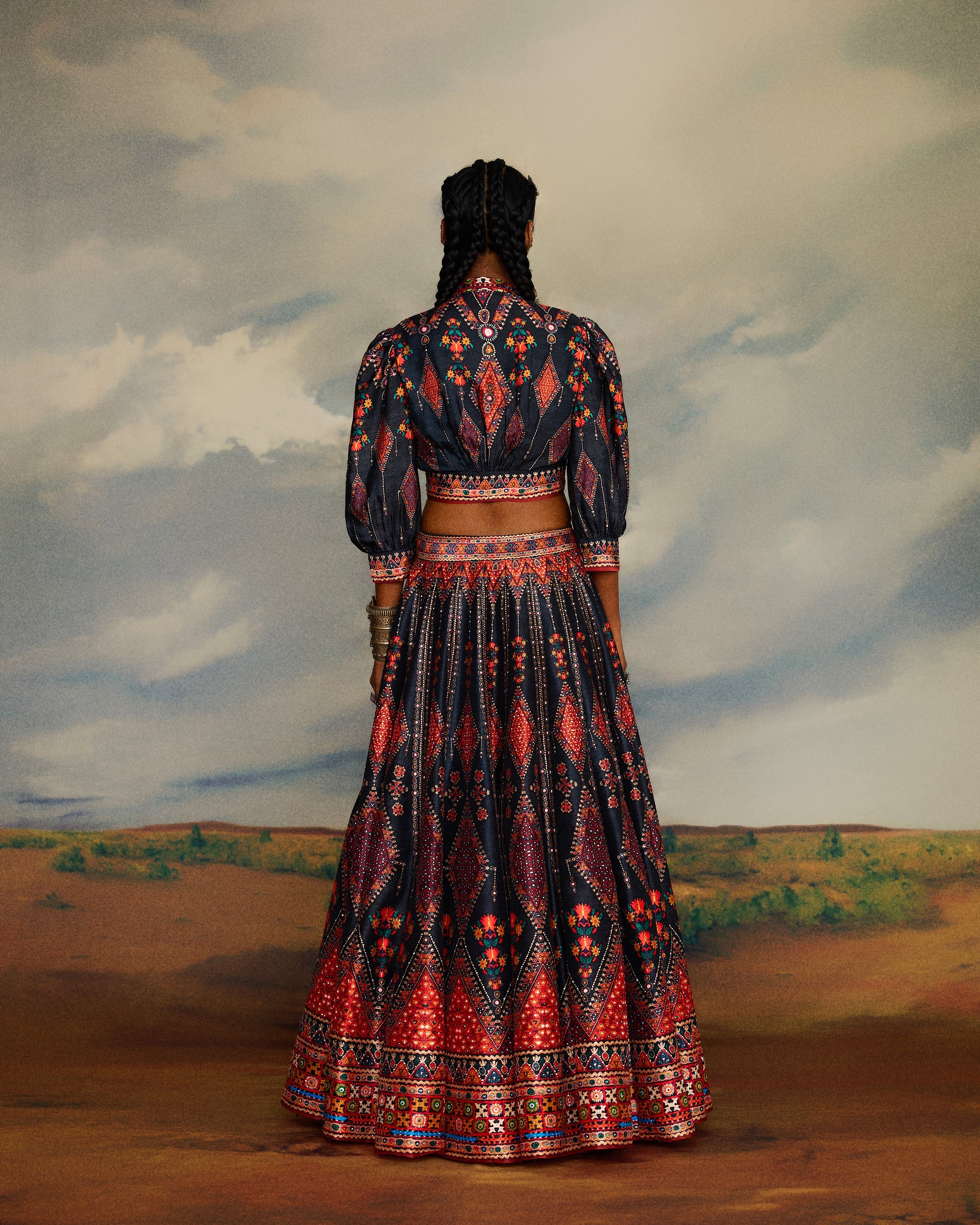Kutch : Rubali Leela - Charcoal
