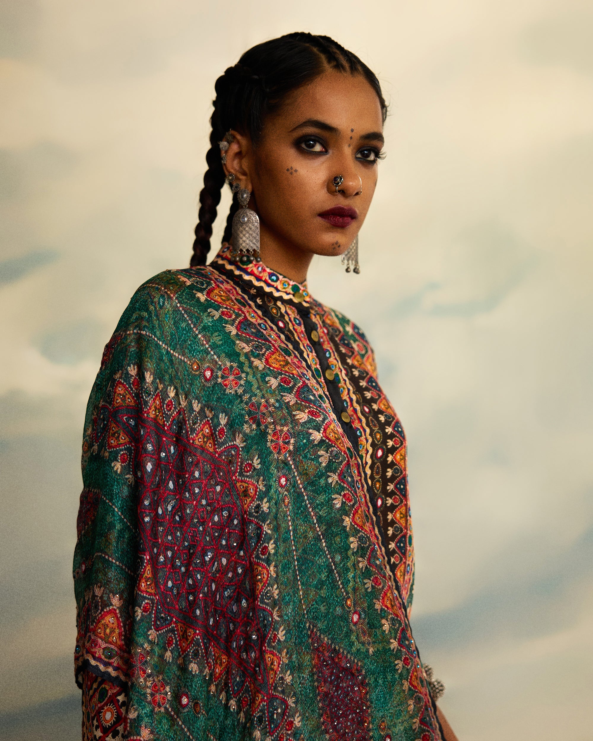 Kutch : Ghazala - Teal