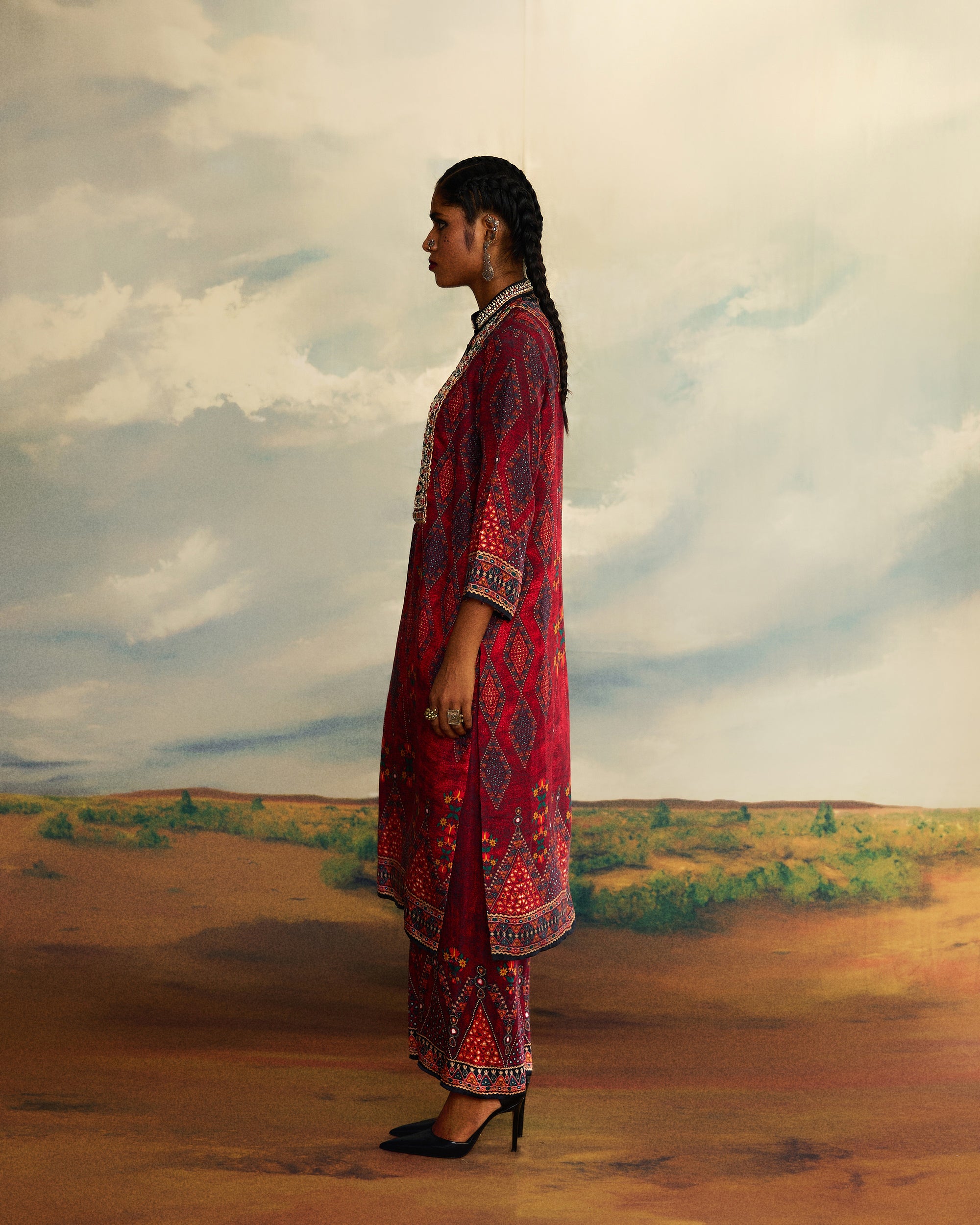 Kutch : Champa - Red