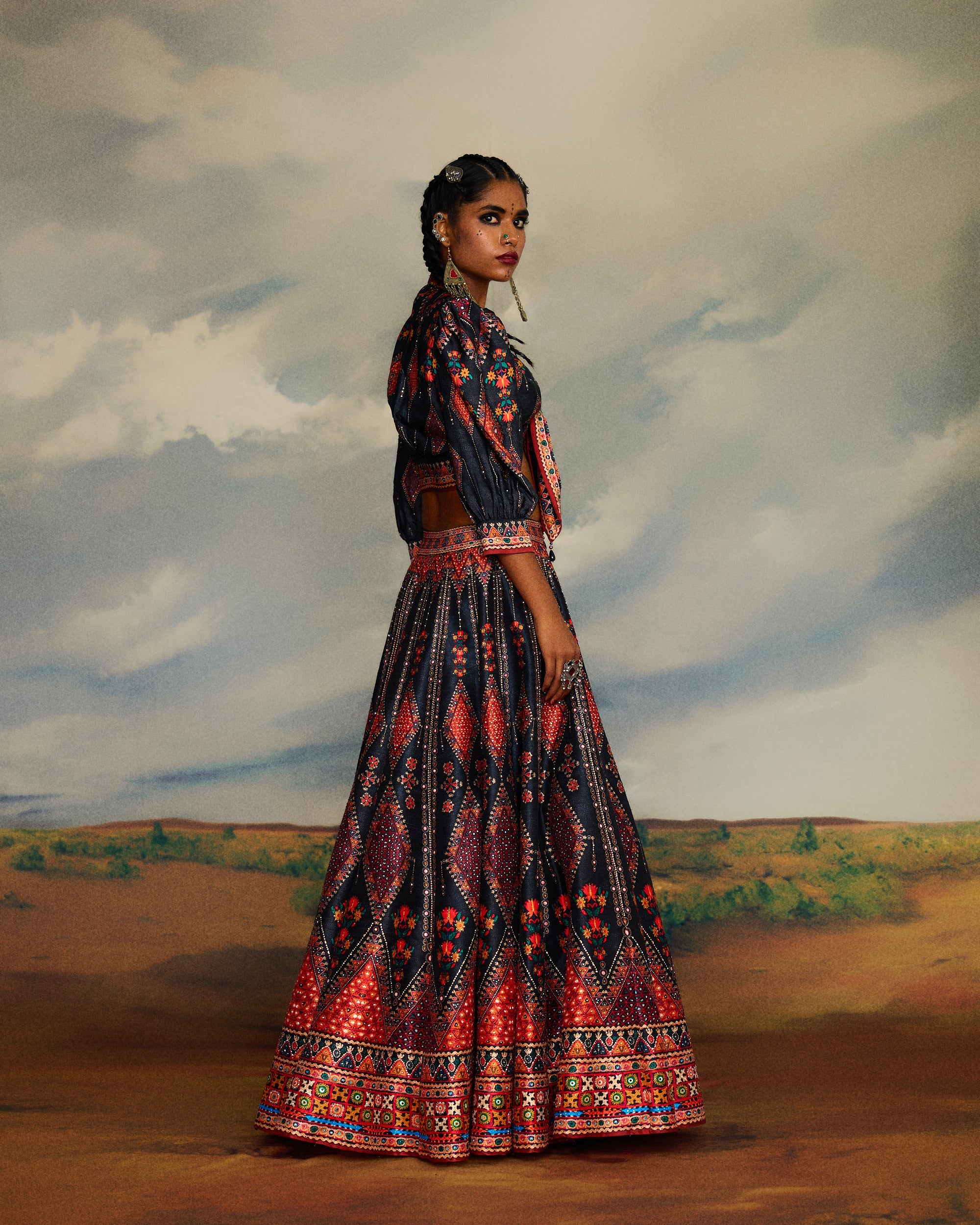 Kutch : Rubali Leela - Charcoal