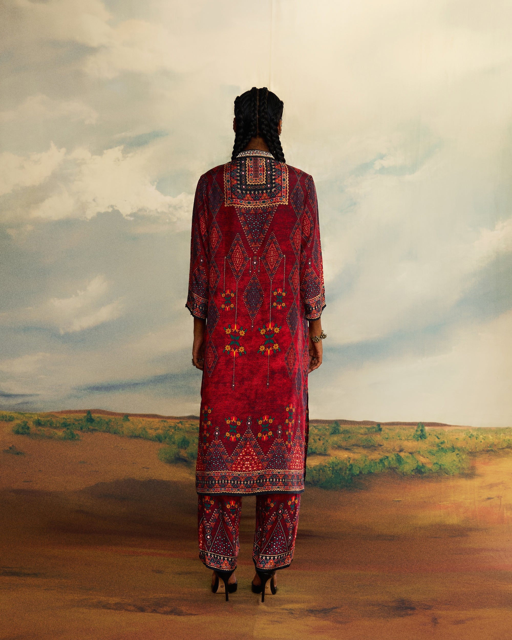 Kutch : Champa - Red