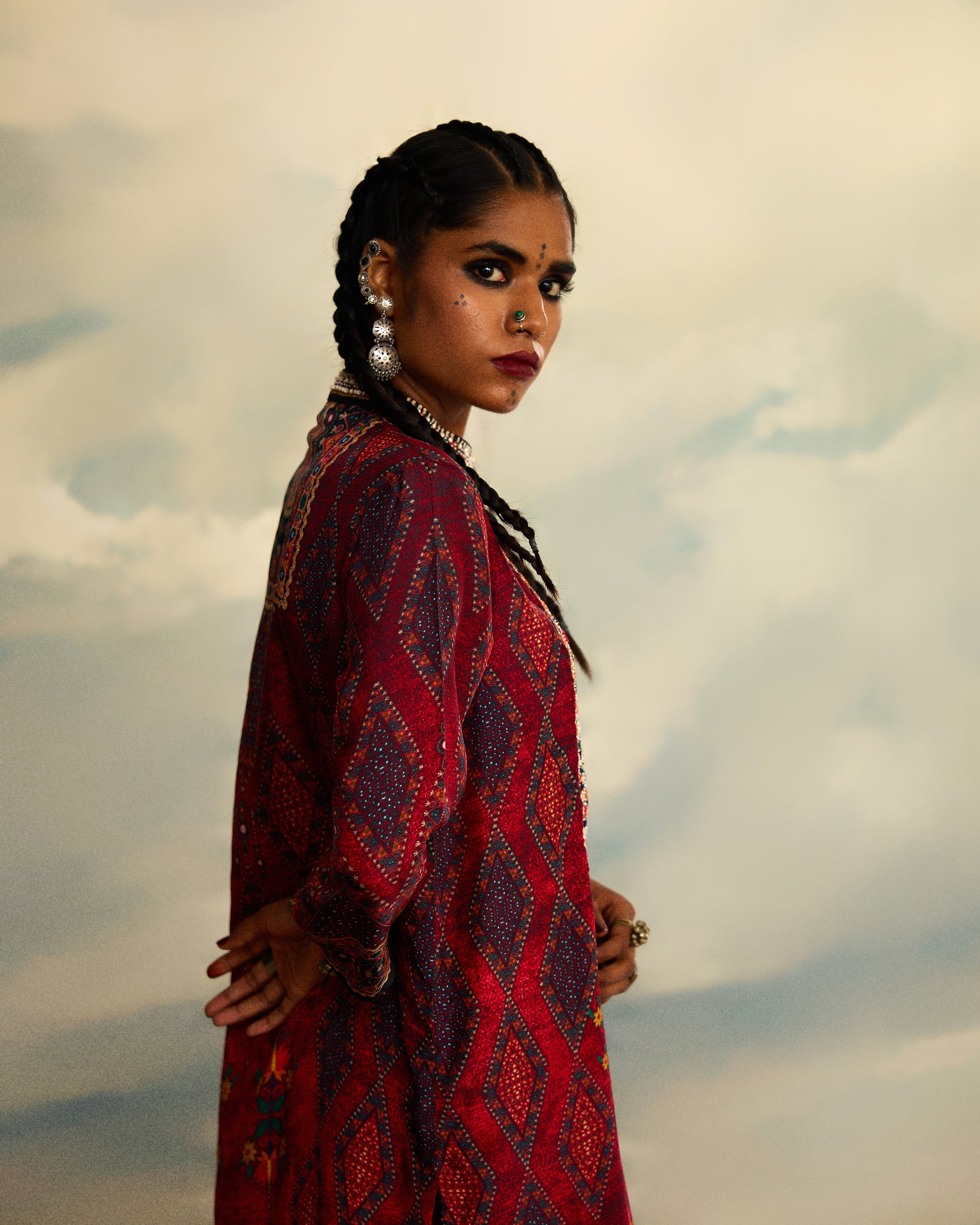 Kutch : Champa - Red