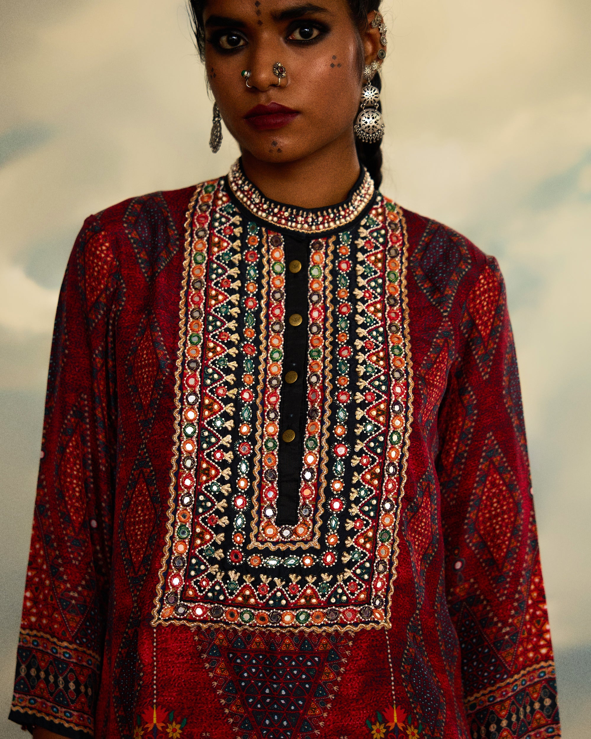 Kutch : Champa - Red