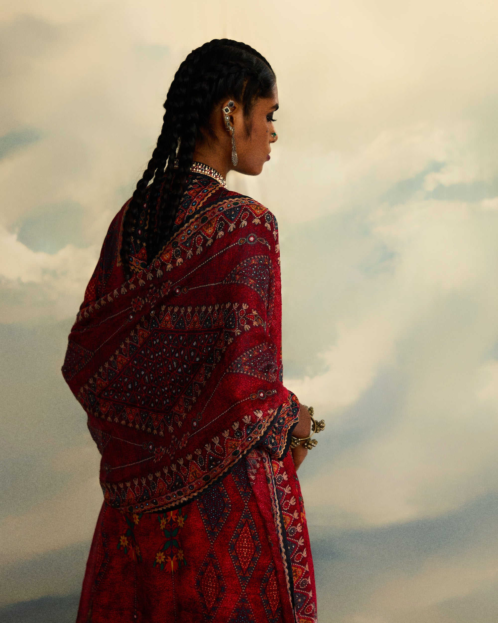 Kutch : Champa - Red