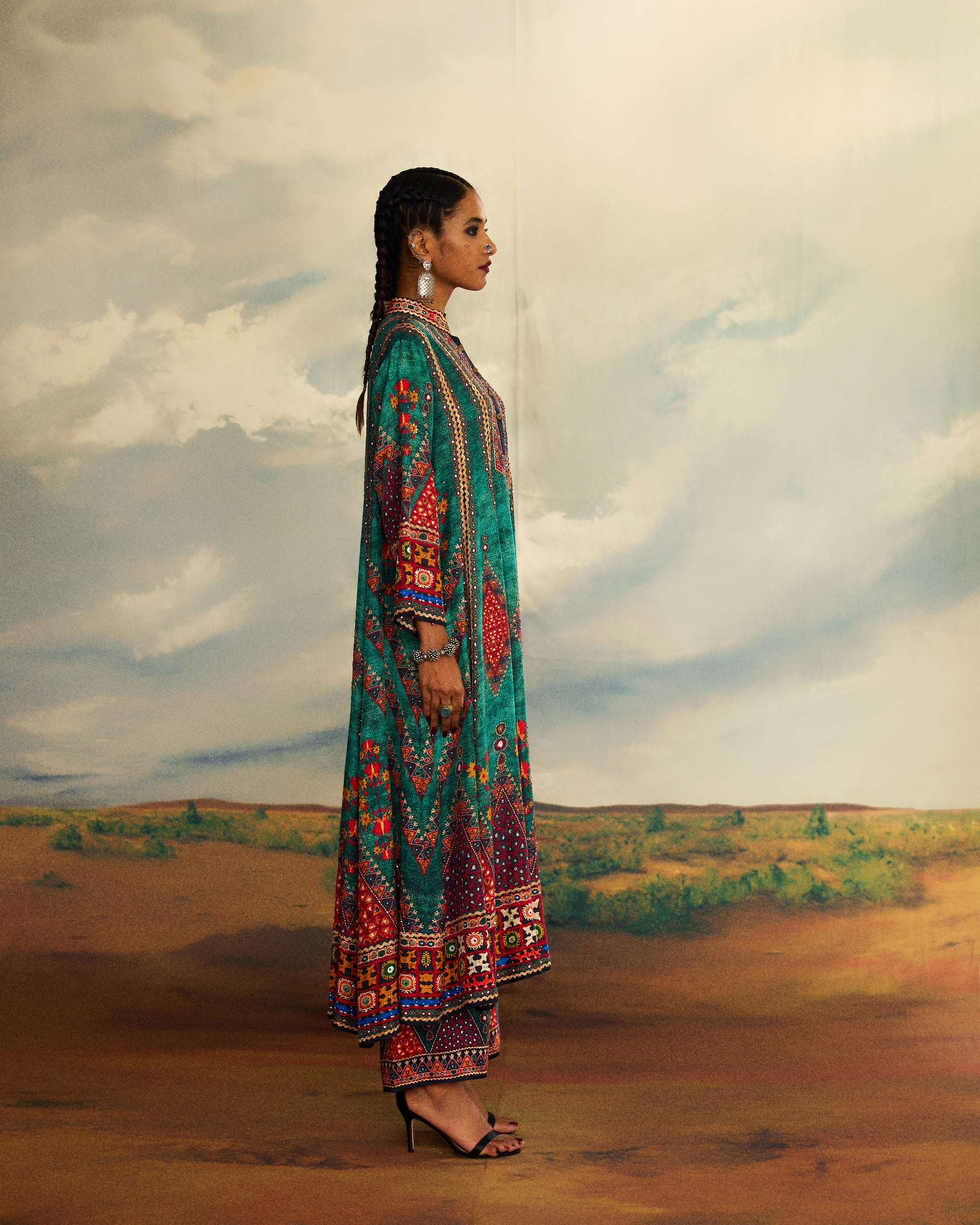 Kutch : Banera - Teal