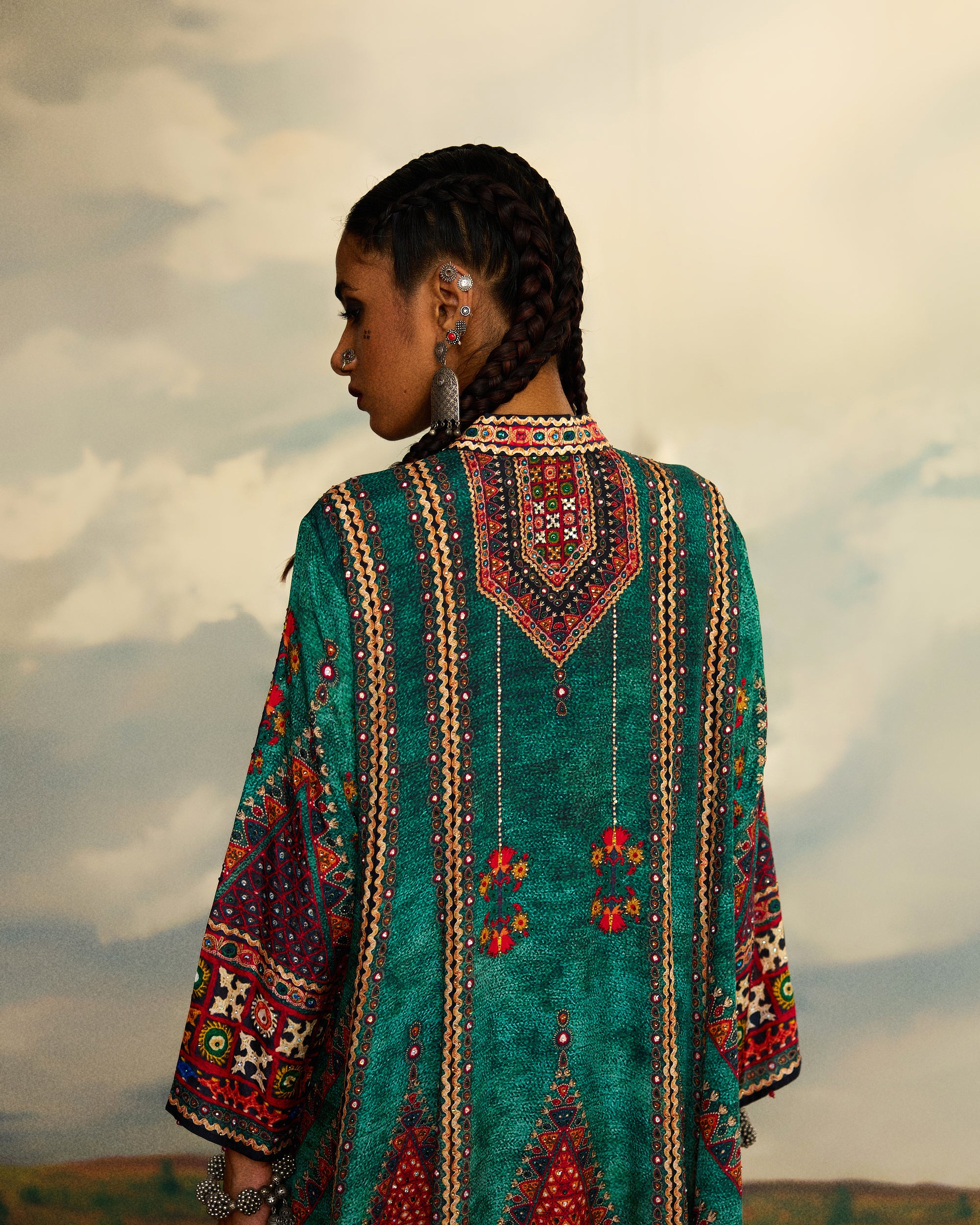 Kutch : Banera - Teal