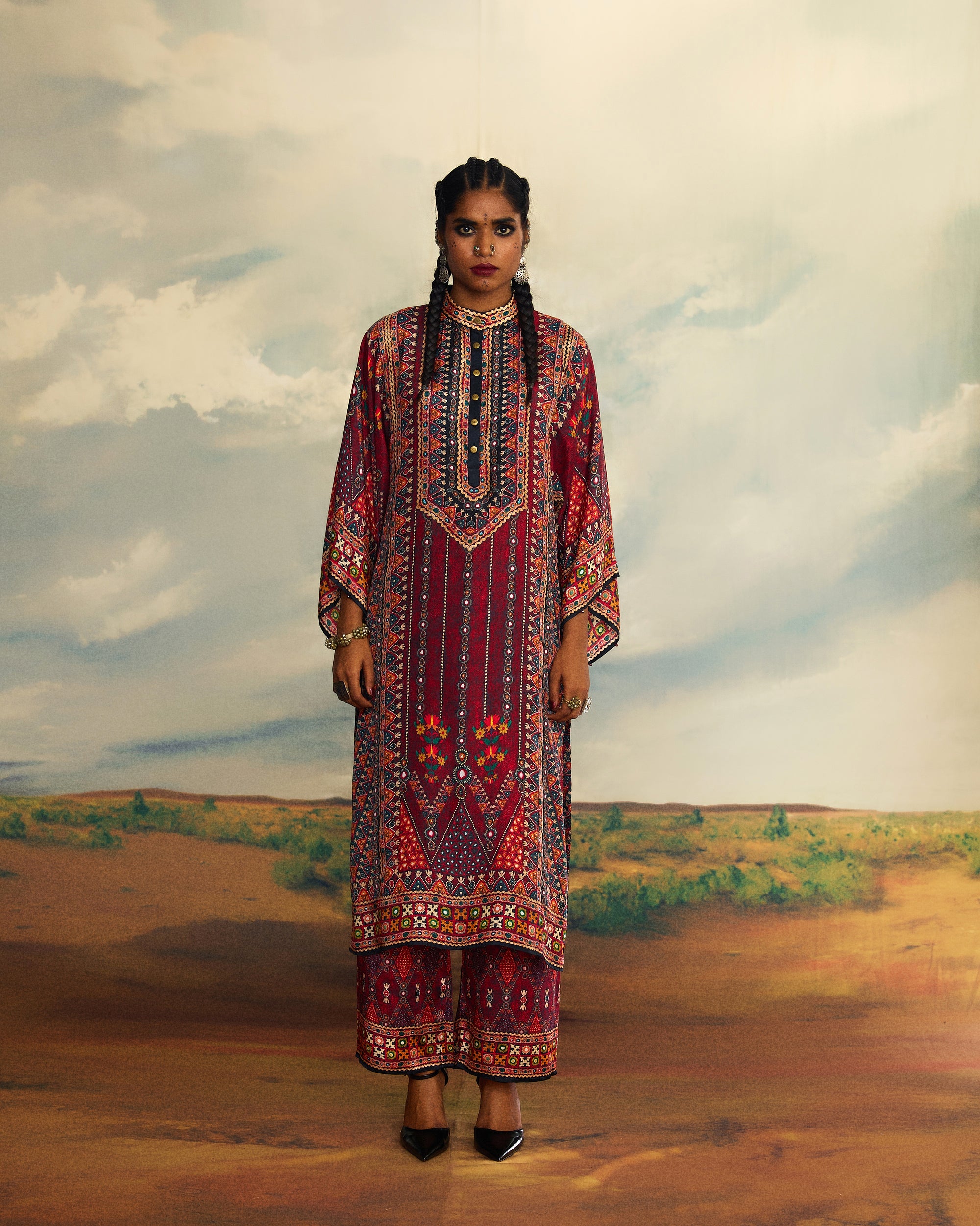 Kutch : Gayatri - Red