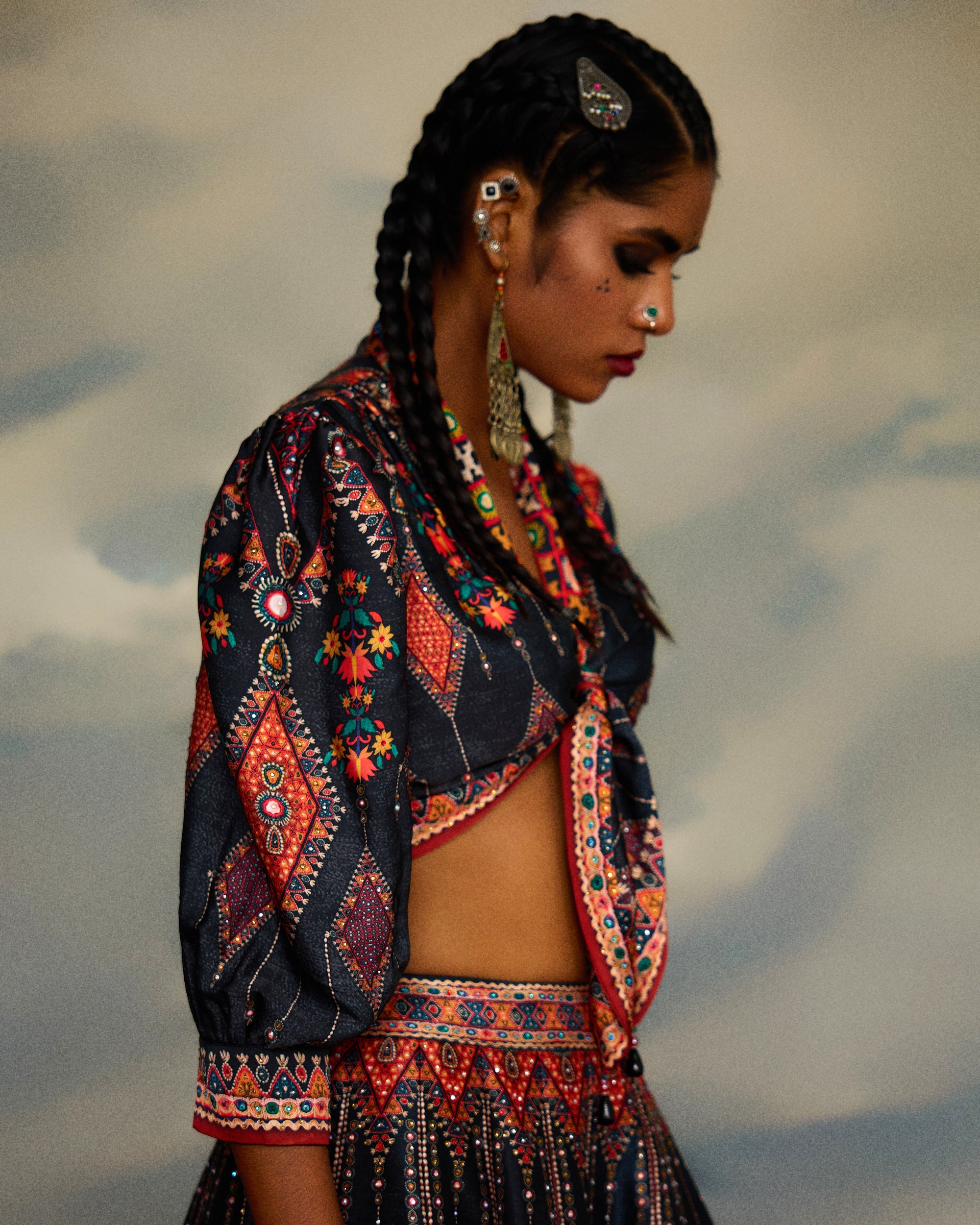 Kutch : Rubali Leela - Charcoal