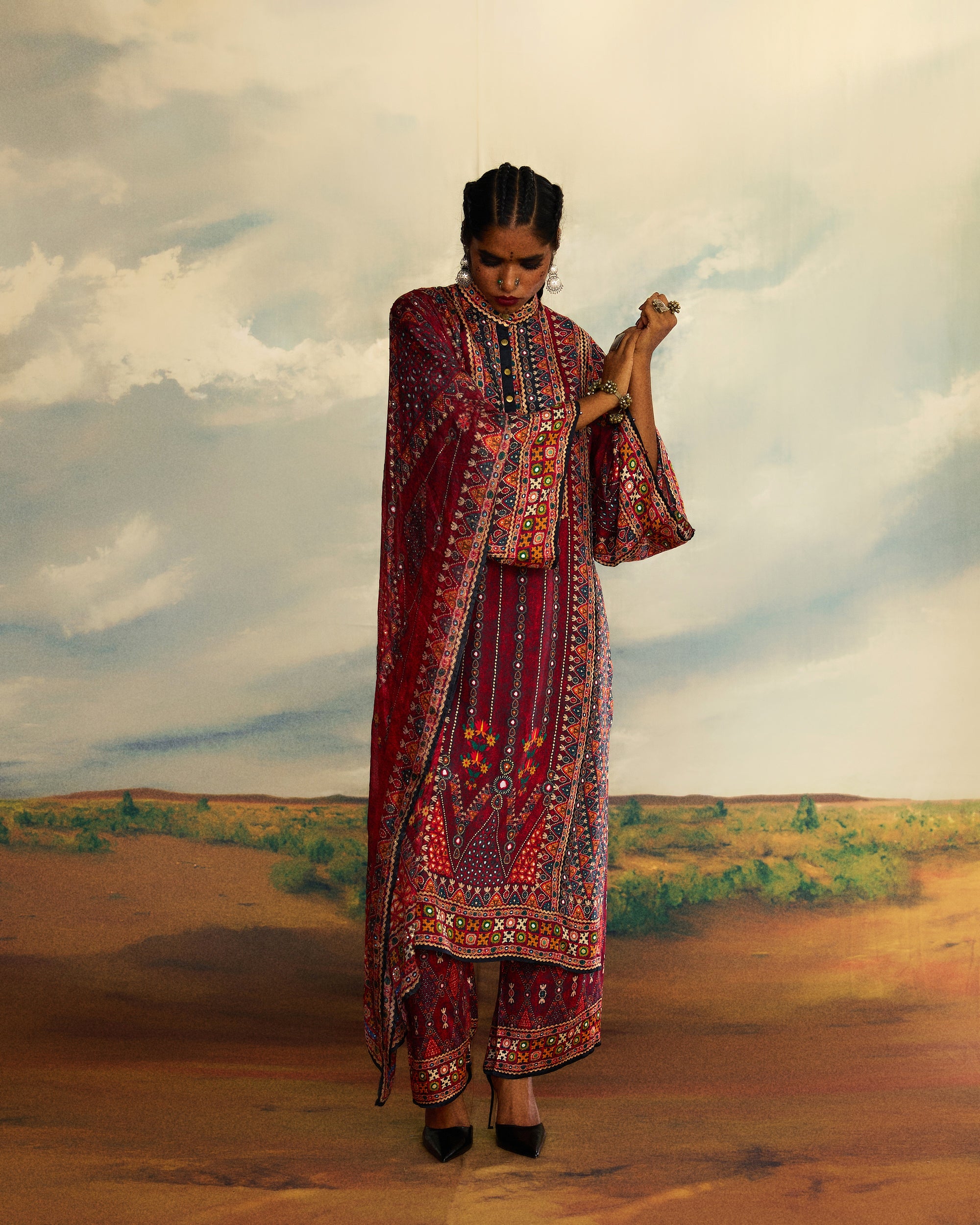 Kutch : Gayatri - Red