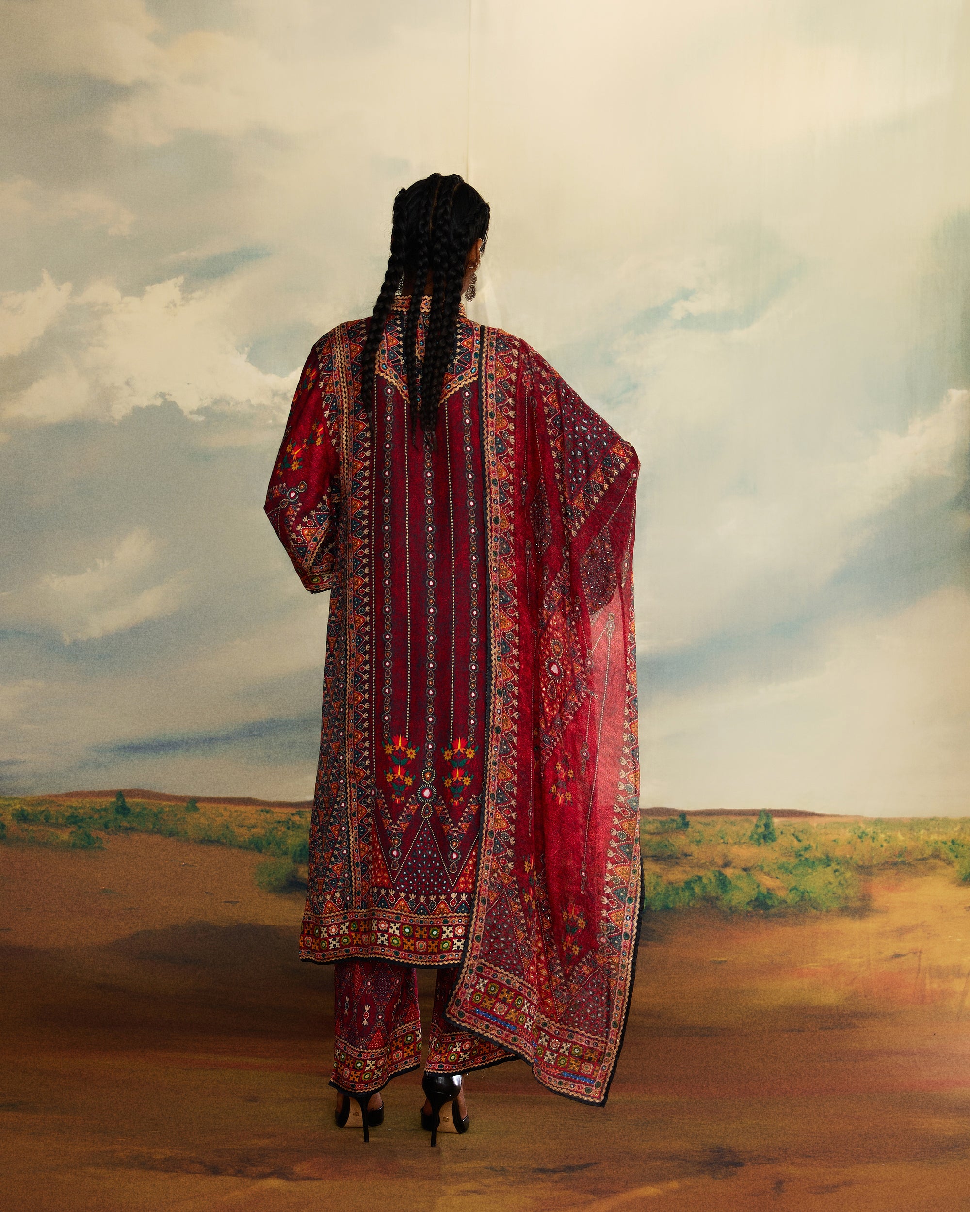 Kutch : Gayatri - Red