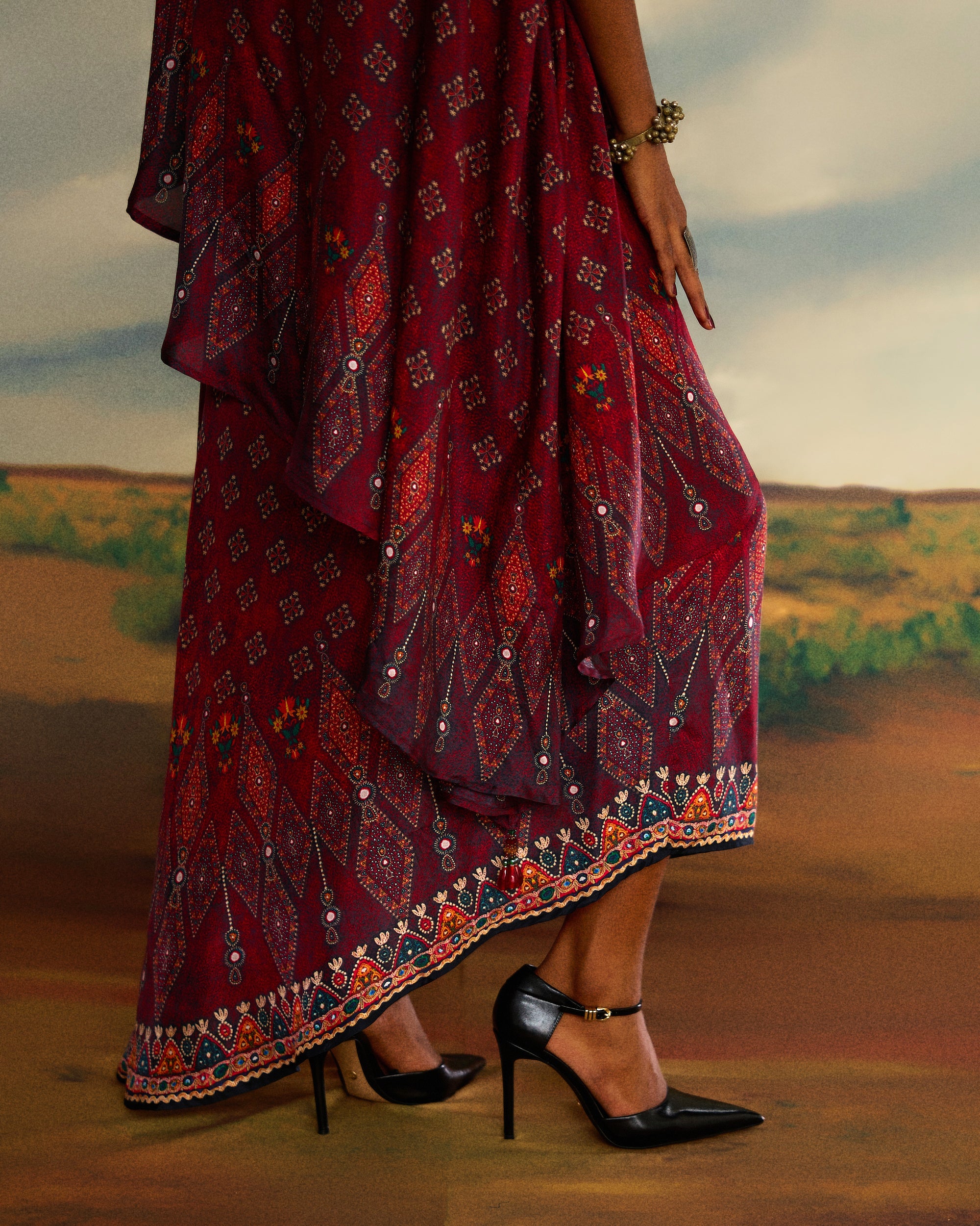 Kutch : Kamini - Red