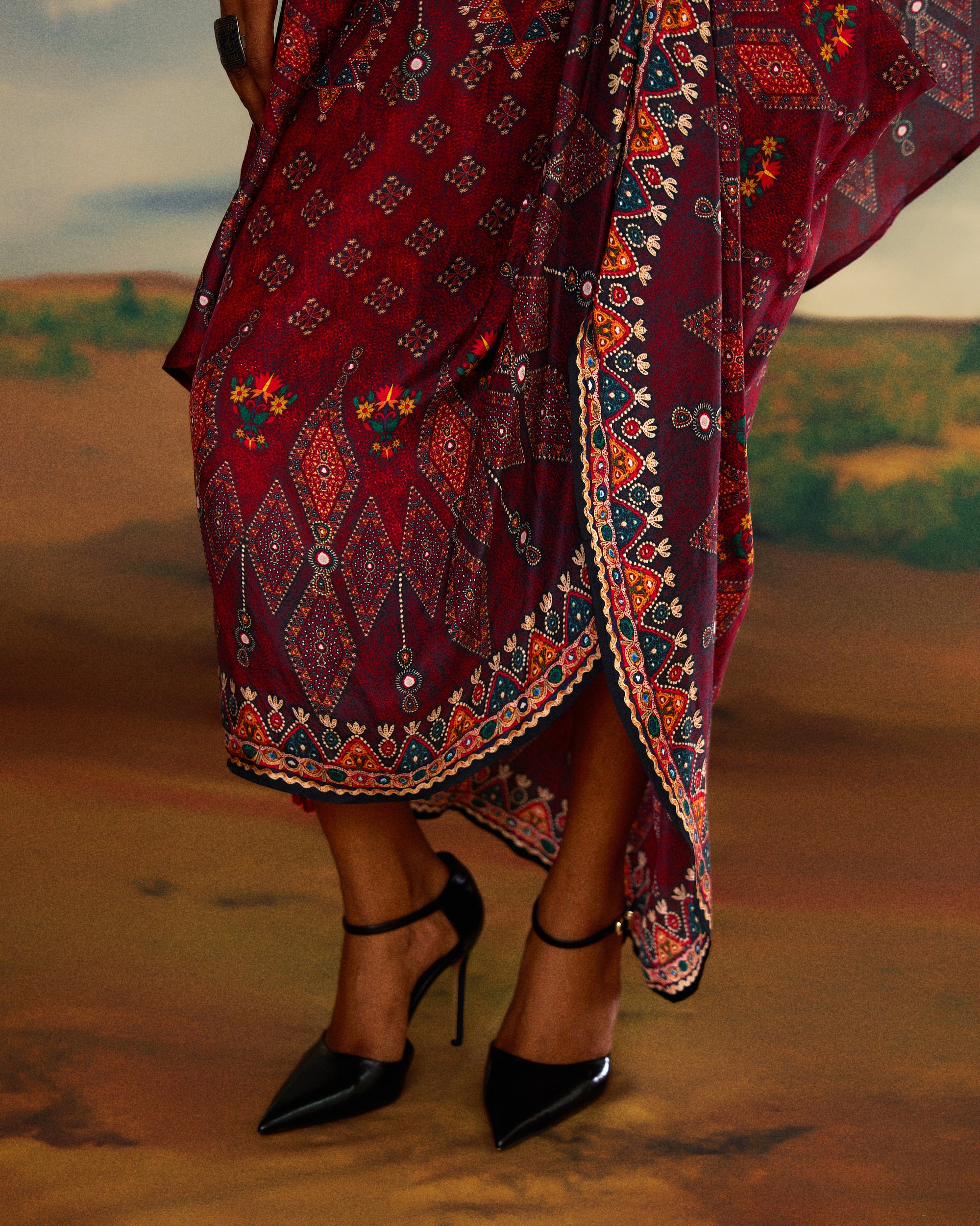 Kutch : Kamini - Red
