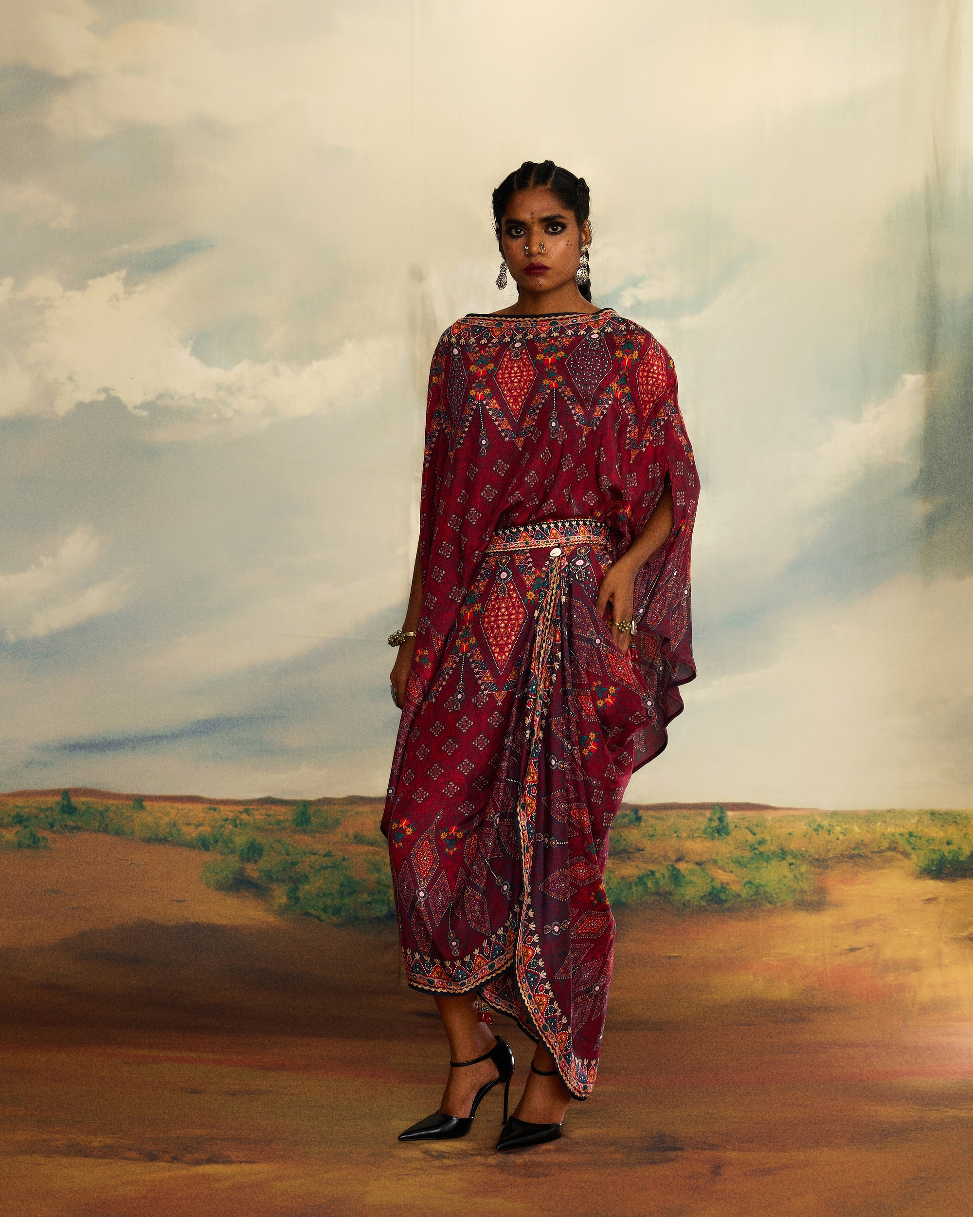 Kutch : Kamini - Red