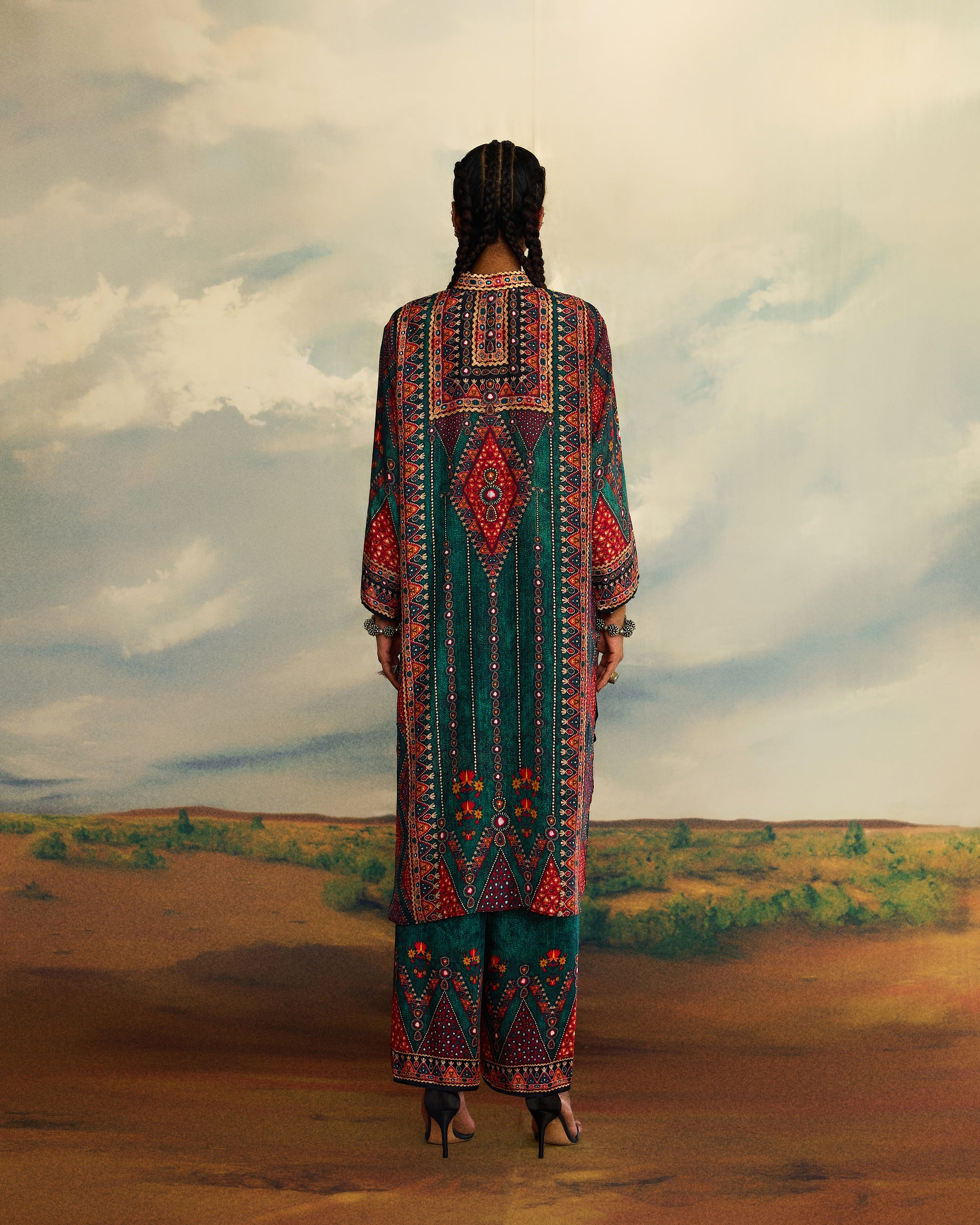 Kutch : Baaka - Teal