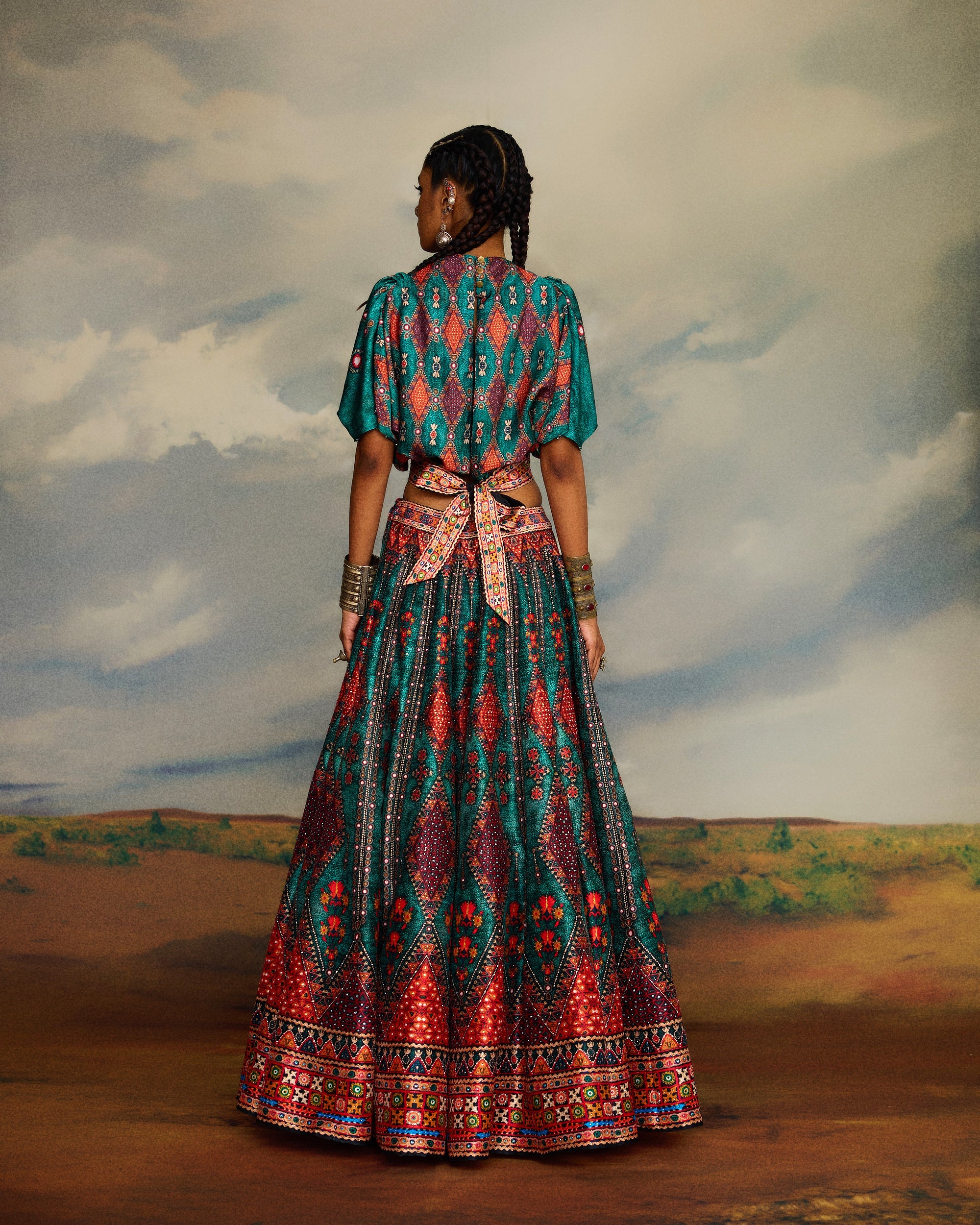 Kutch : Varsha Leela - Teal