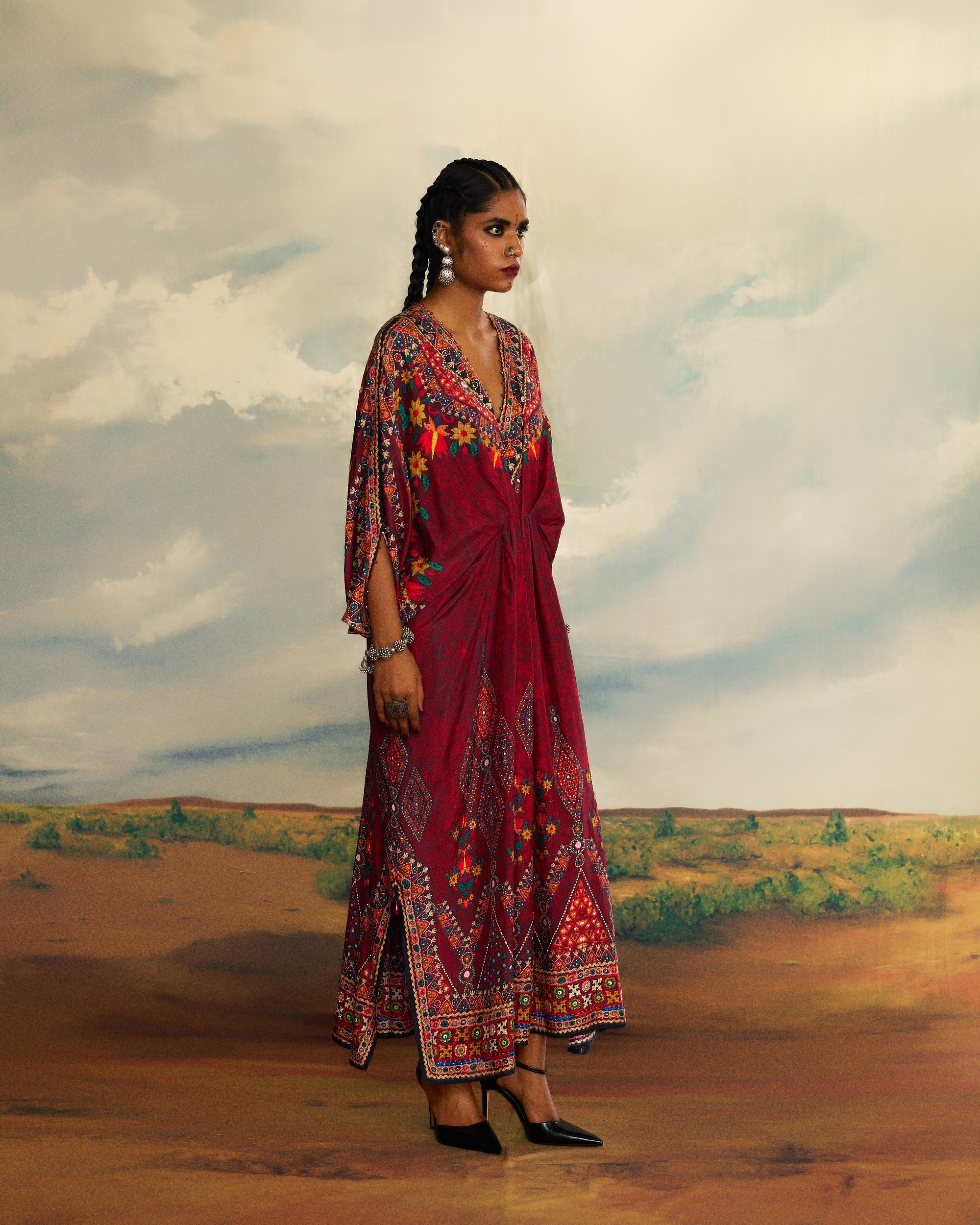 Kutch : Rasika - Red