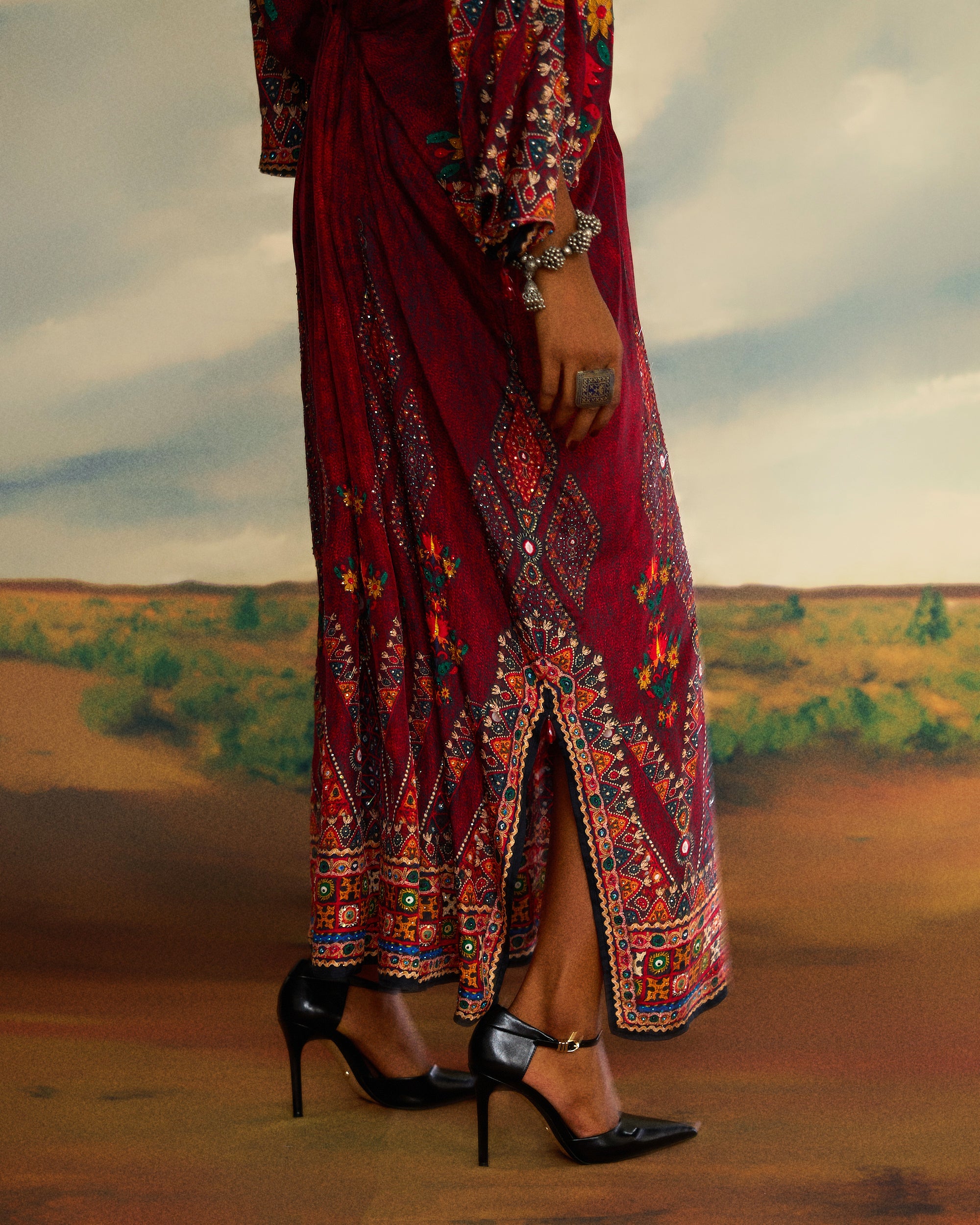 Kutch : Rasika - Red
