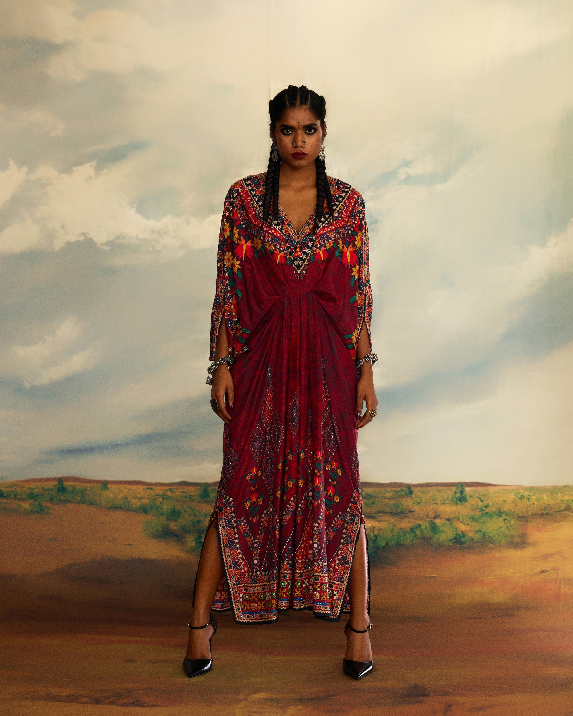 Kutch : Rasika - Red