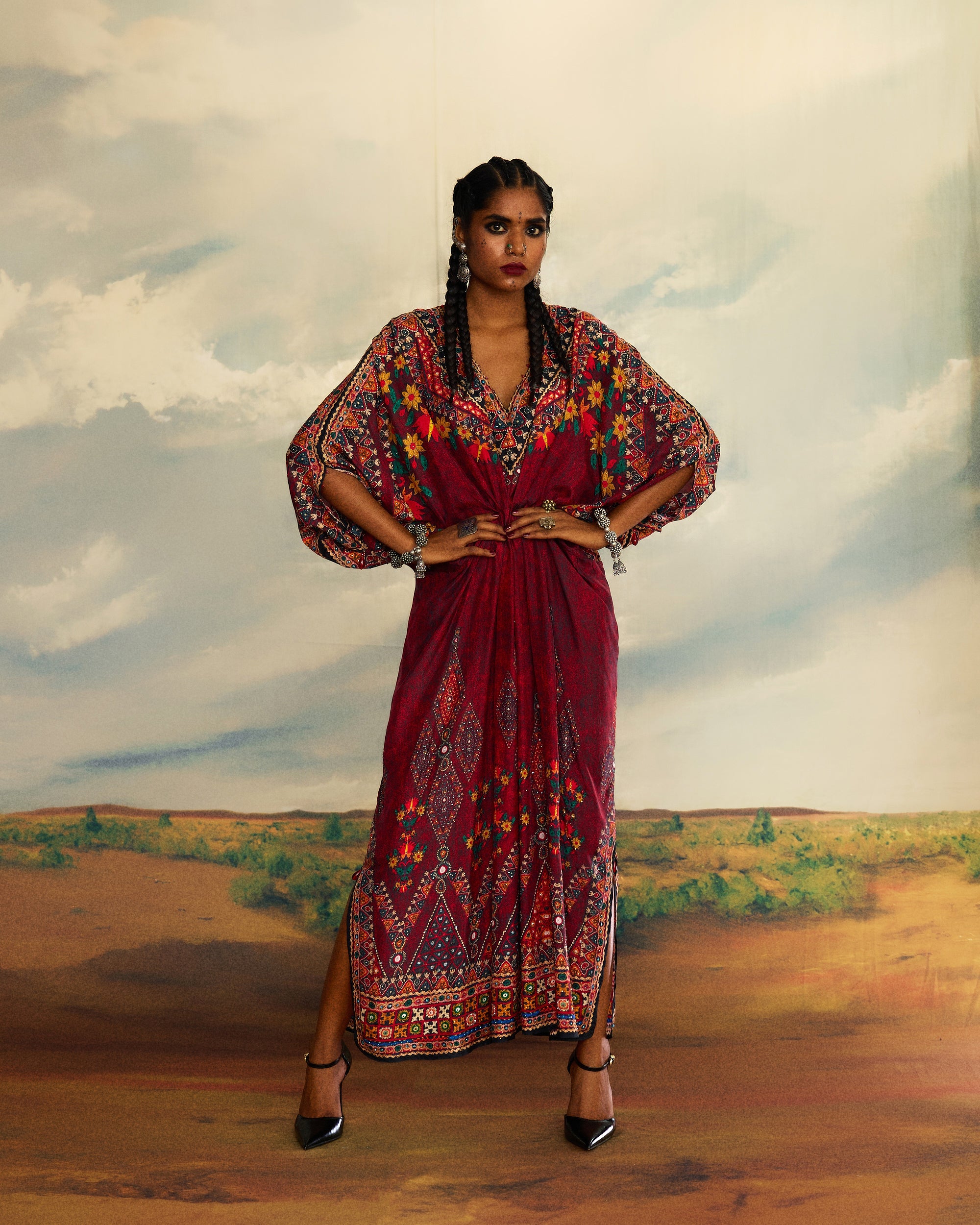 Kutch : Rasika - Red