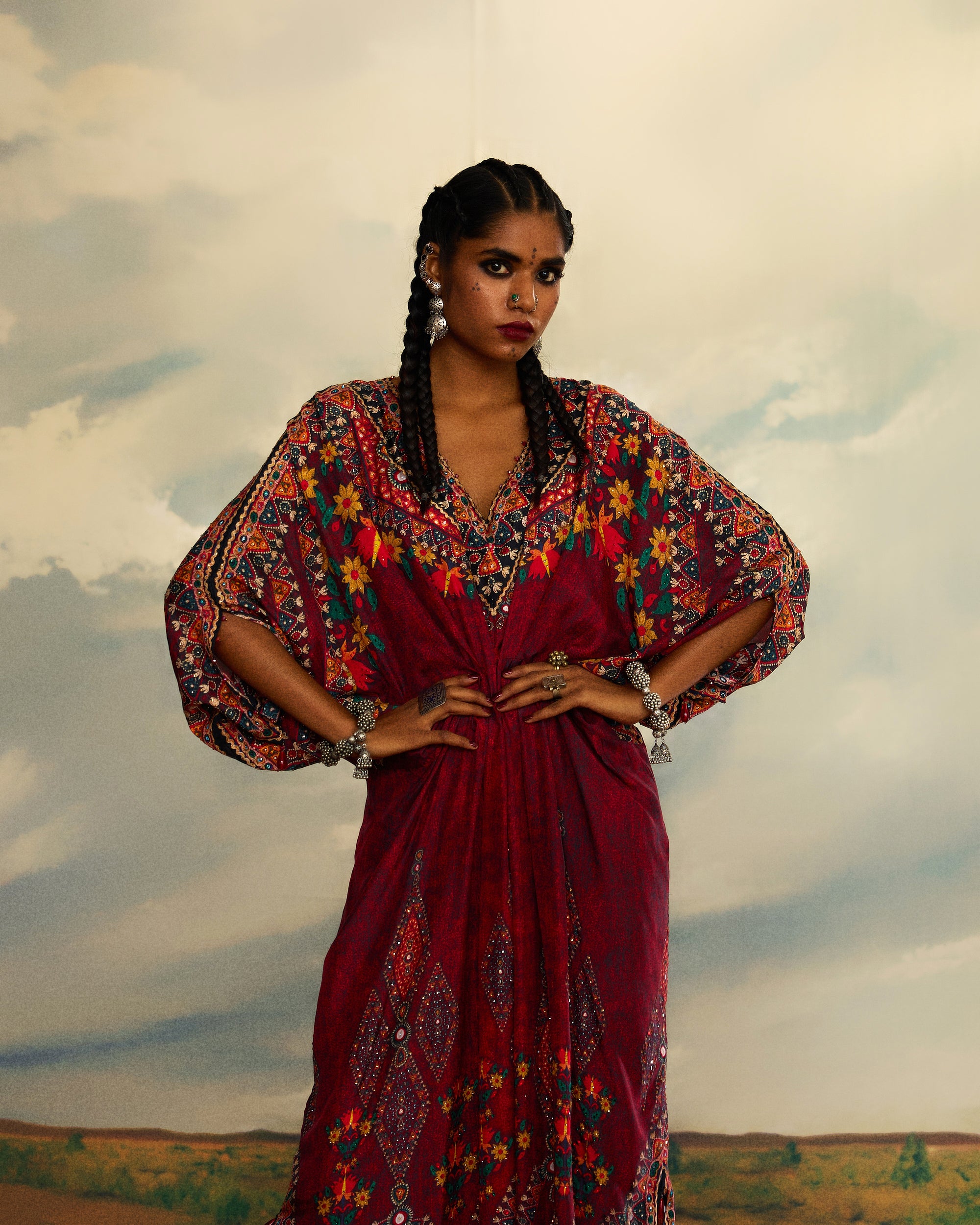 Kutch : Rasika - Red