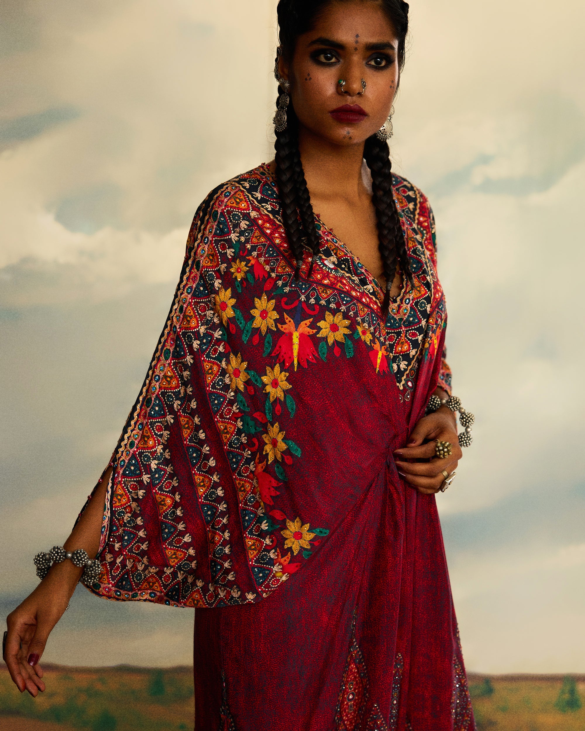 Kutch : Rasika - Red