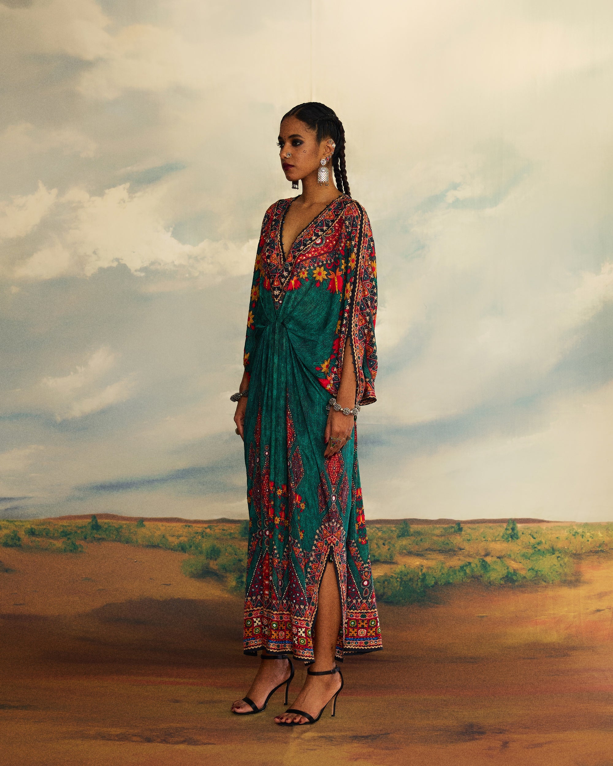 Kutch : Rasika - Teal