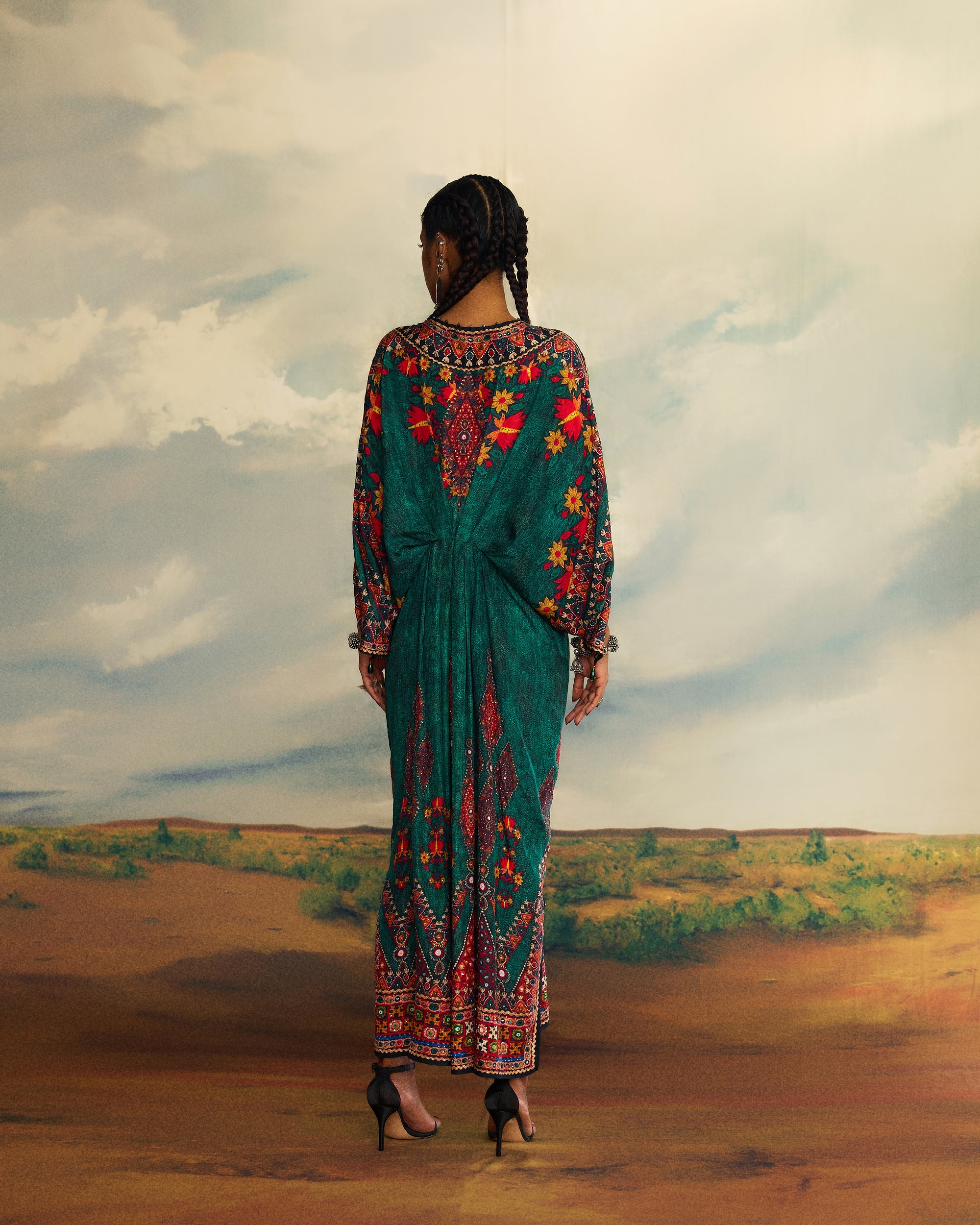 Kutch : Rasika - Teal