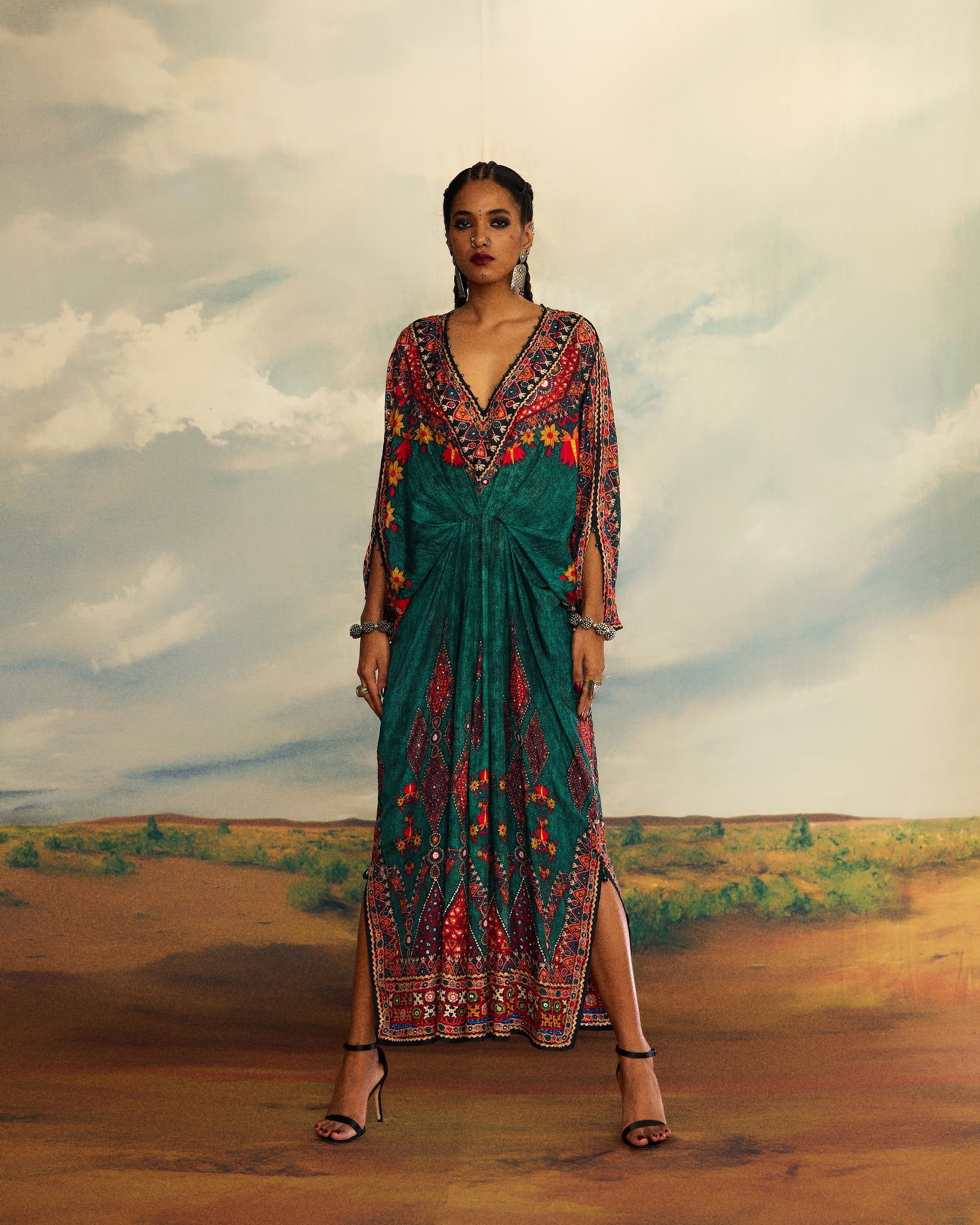 Kutch : Rasika - Teal
