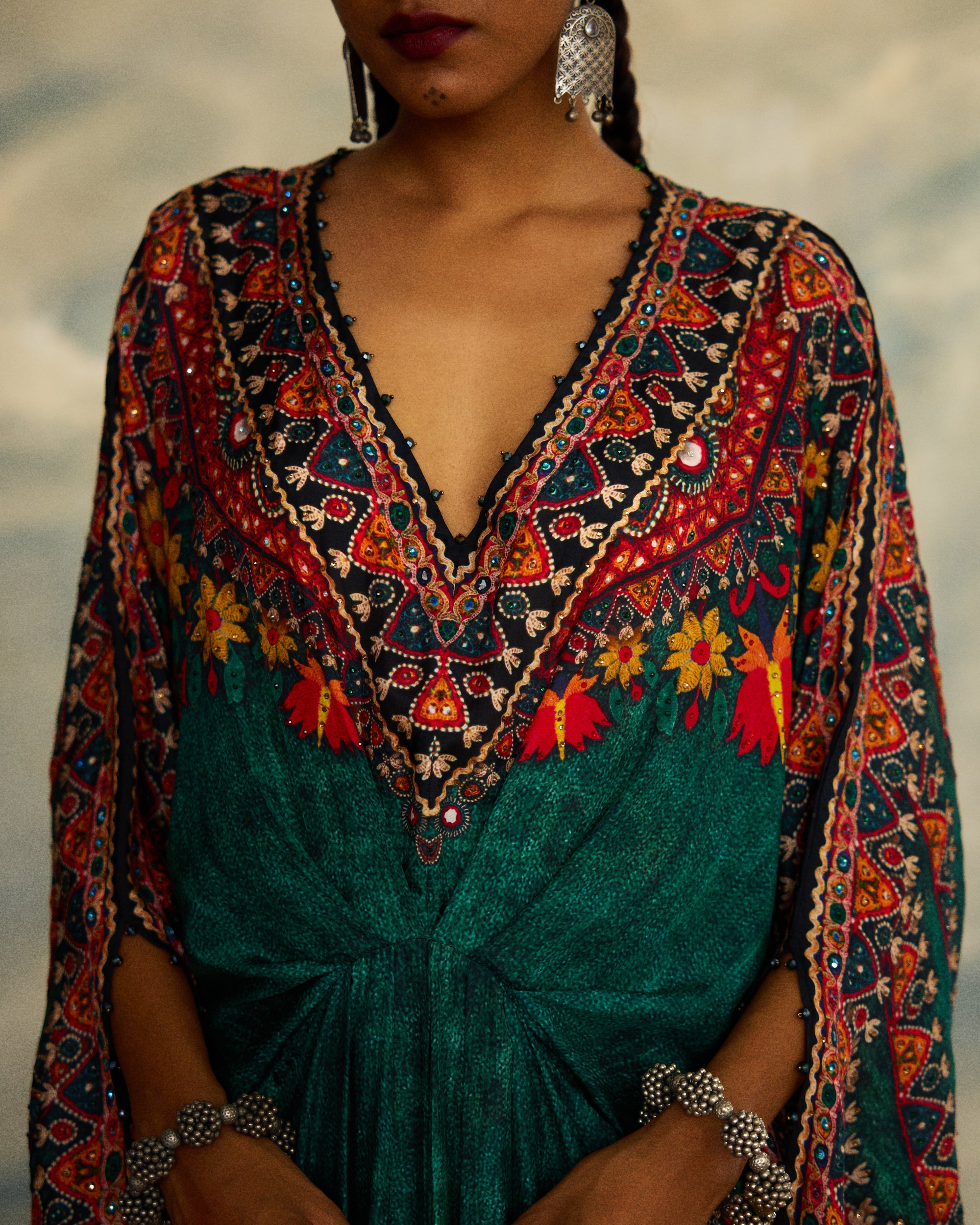 Kutch : Rasika - Teal