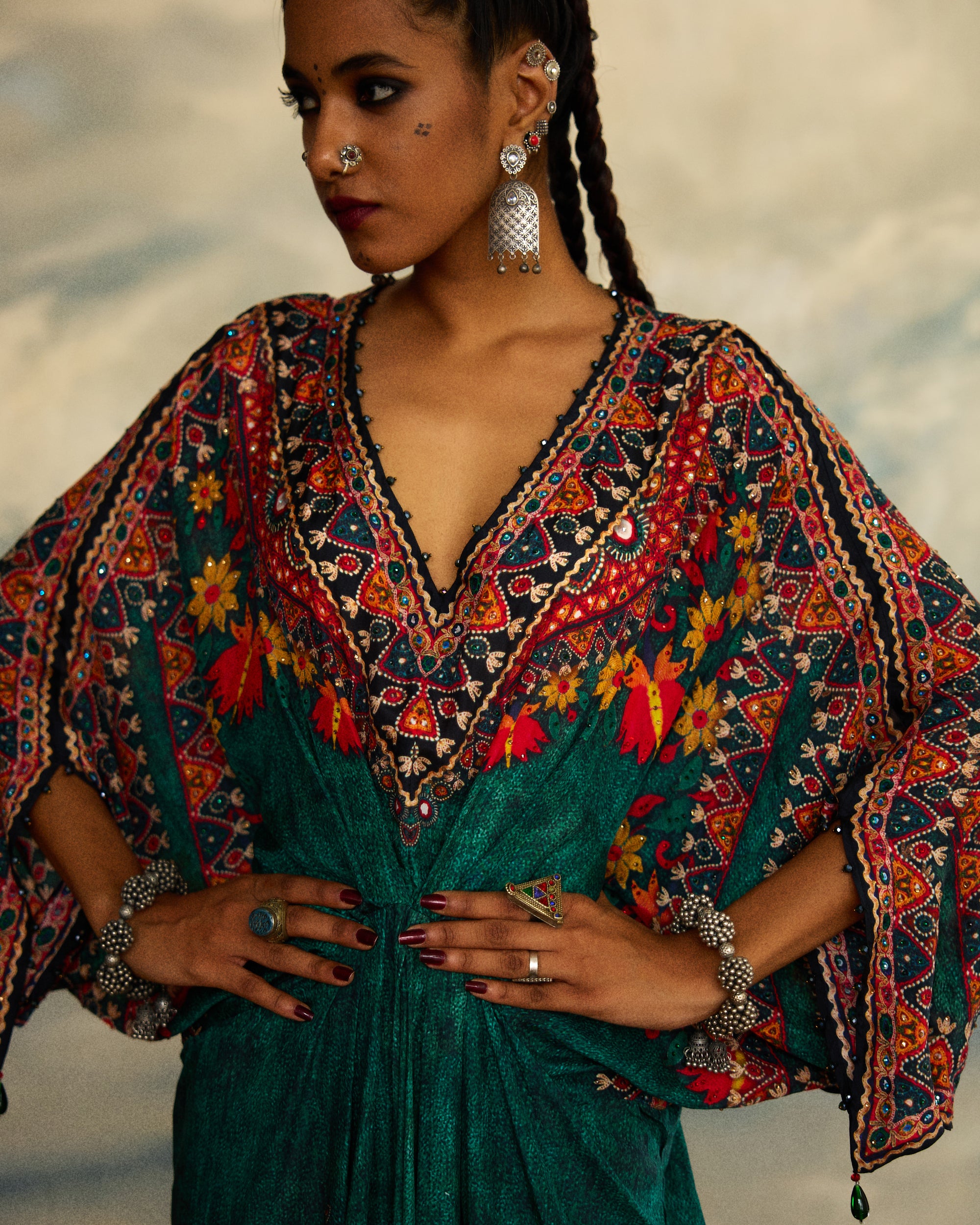 Kutch : Rasika - Teal