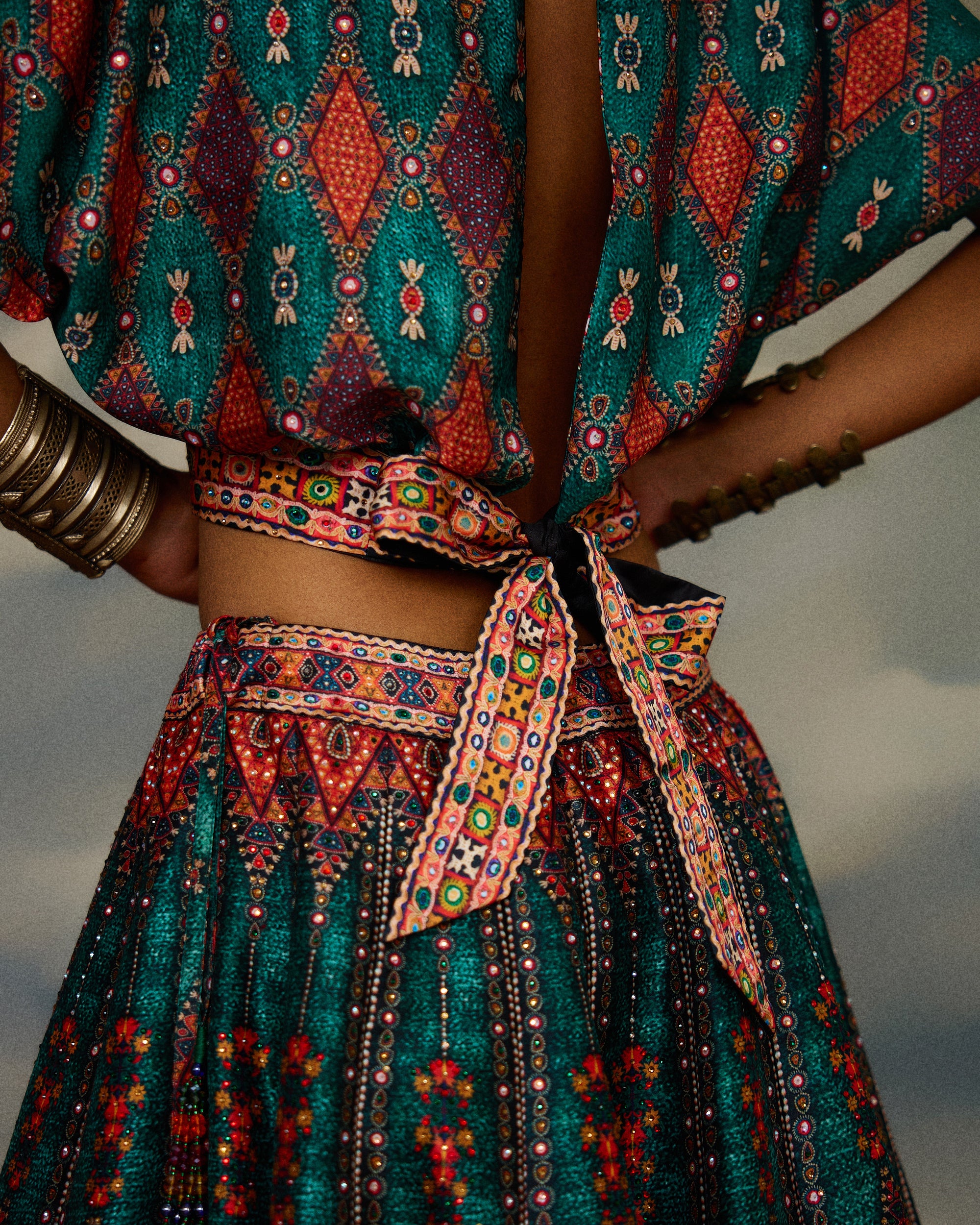 Kutch : Varsha Leela - Teal