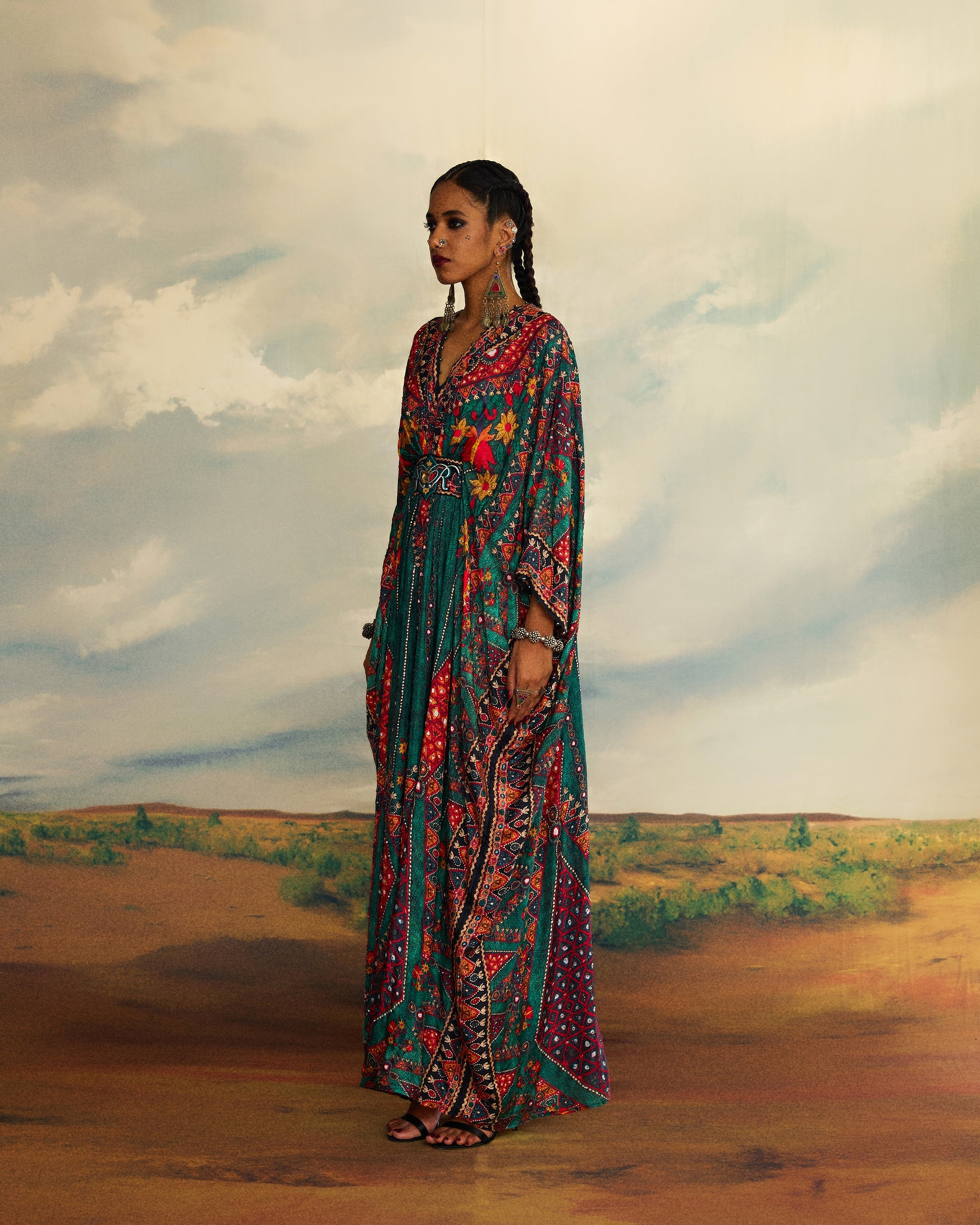 Kutch : Imama - Teal