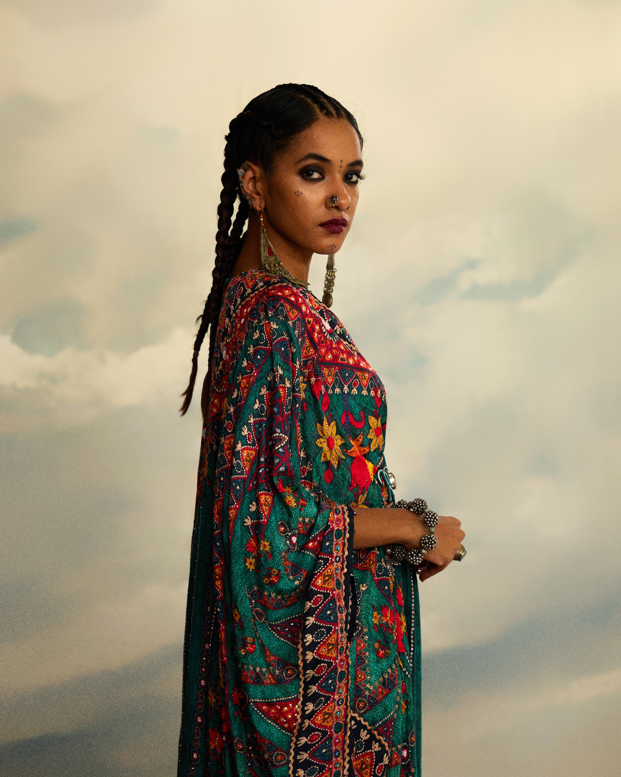 Kutch : Imama - Teal