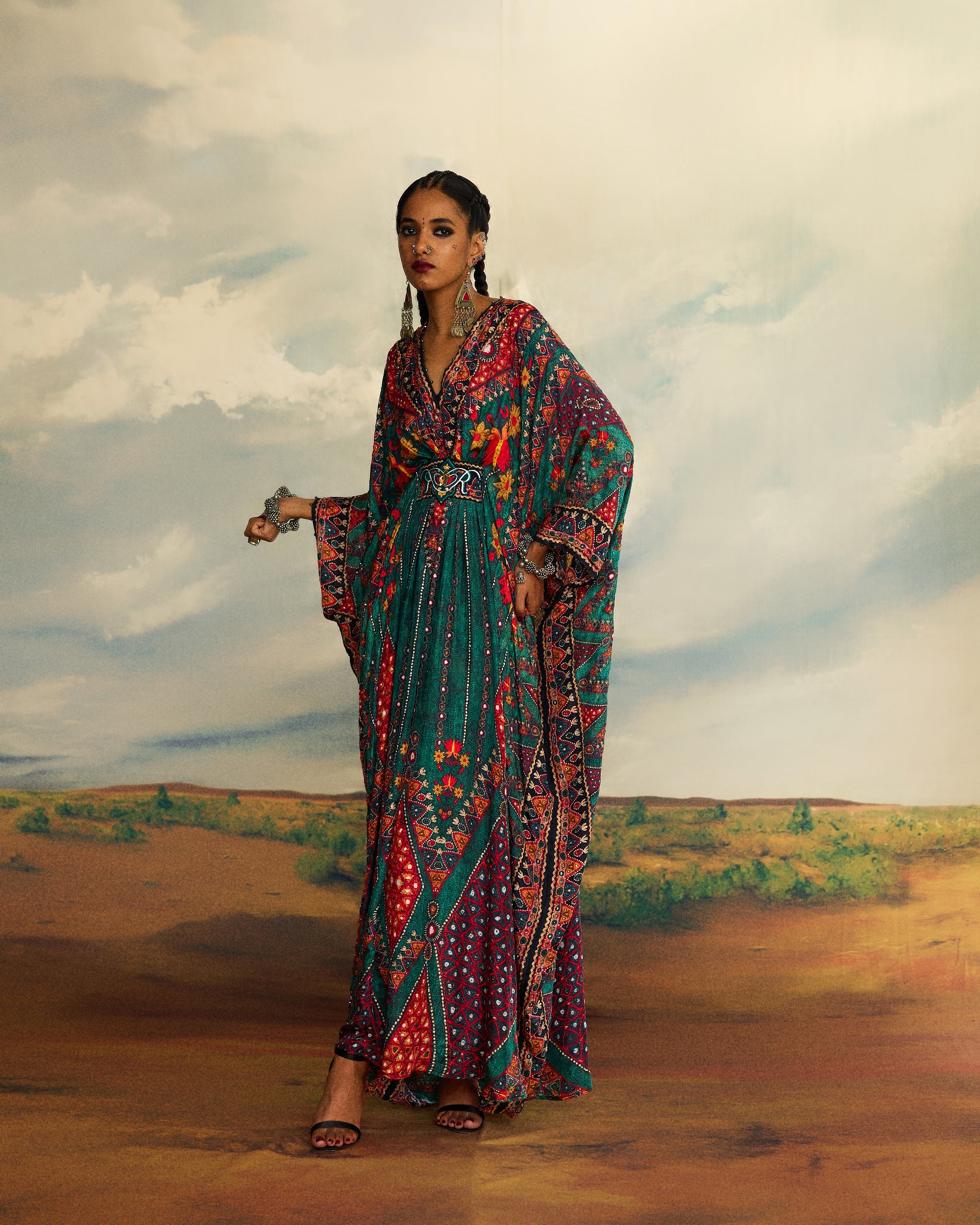 Kutch : Imama - Teal